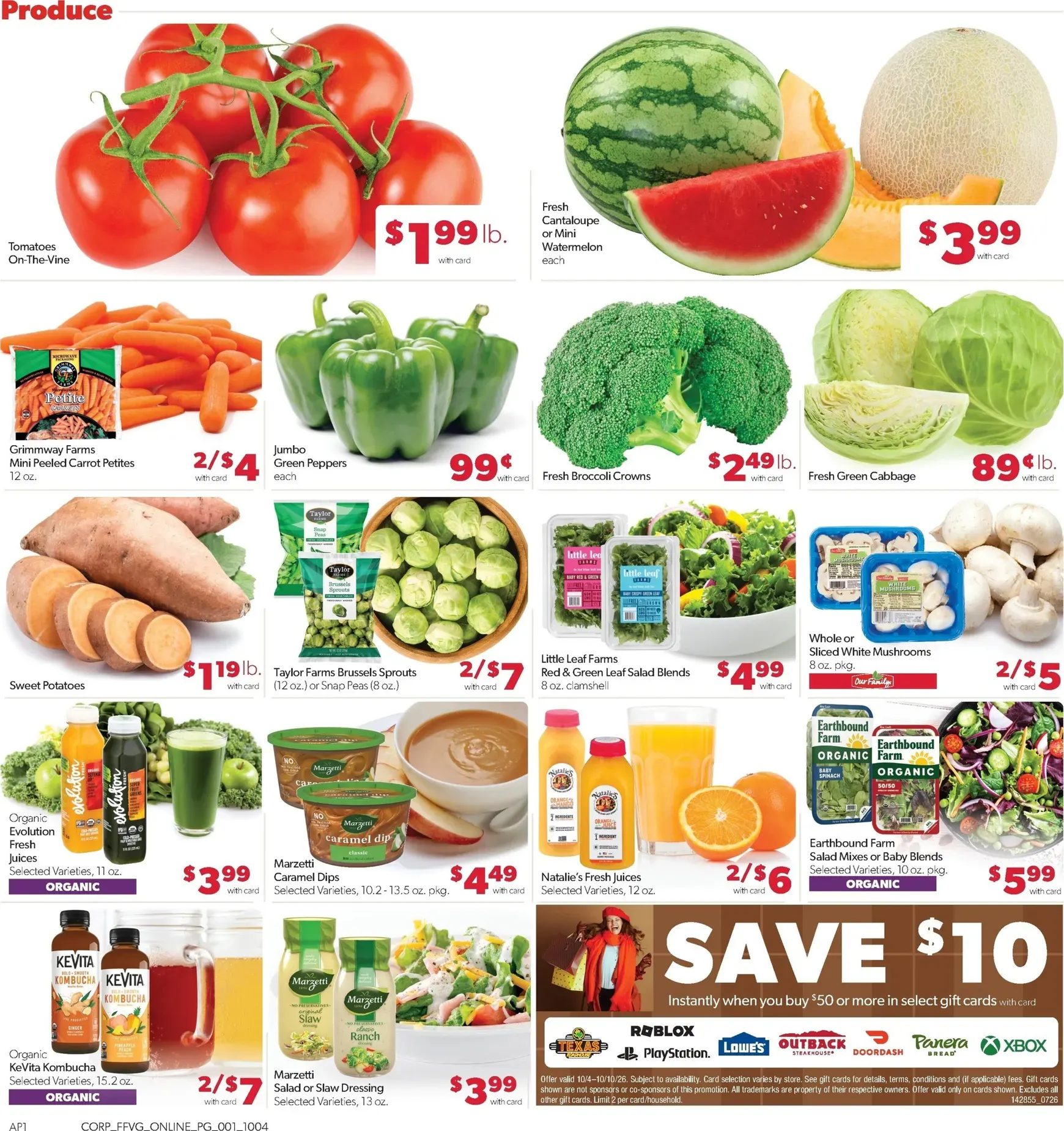 Weekly ad Current Family Fare leaflet valid from Sunday 10/04/2026 to Saturday 10/10/2026 from October 4 to October 10 2026 - Page 6