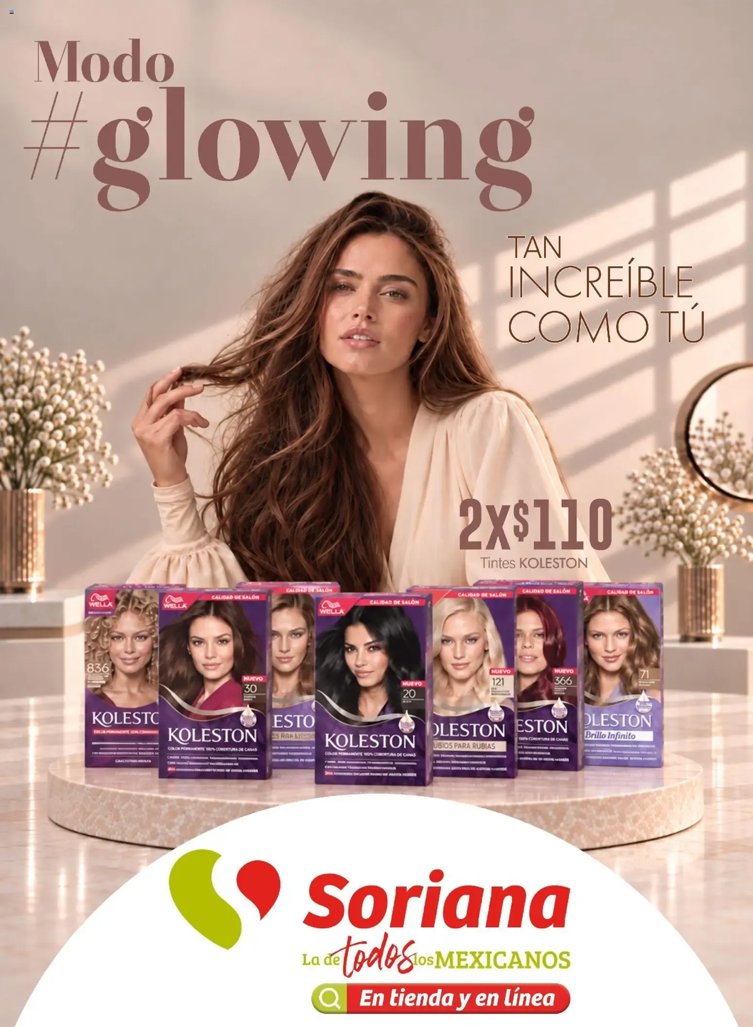 Catálogo de Soriana: Modo #glowing Koleston 2x$110 15 de octubre al 31 de diciembre 2026 - Pagina 1
