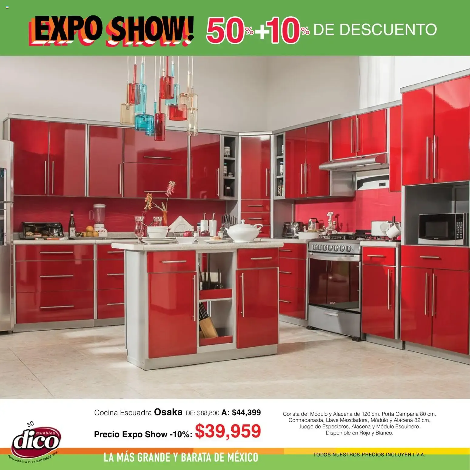 Catálogo de Muebles Dico catálogo Expo Show (04/09/2026 - 22/09/2026) - catálogo en línea 4 de septiembre al 22 de septiembre 2026 - Pagina 30