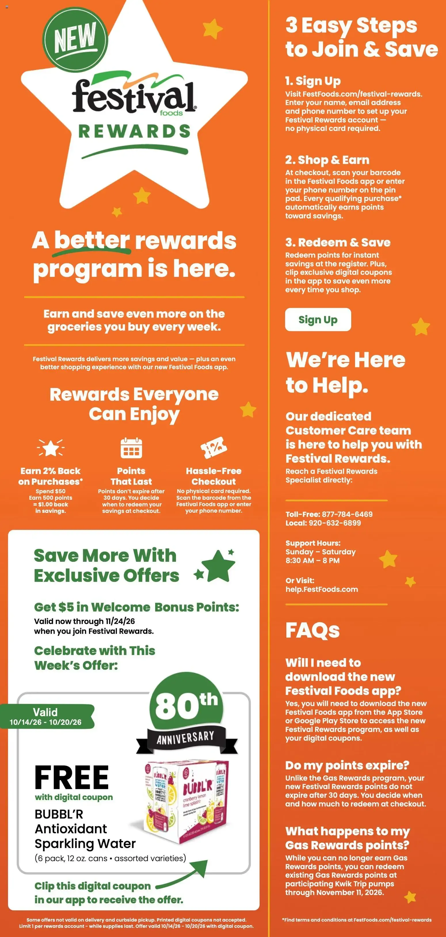 Weekly ad Festival Foods Weekly Ad from 10/14/2026 - Flyer from October 14 to October 20 2026 - Page 2