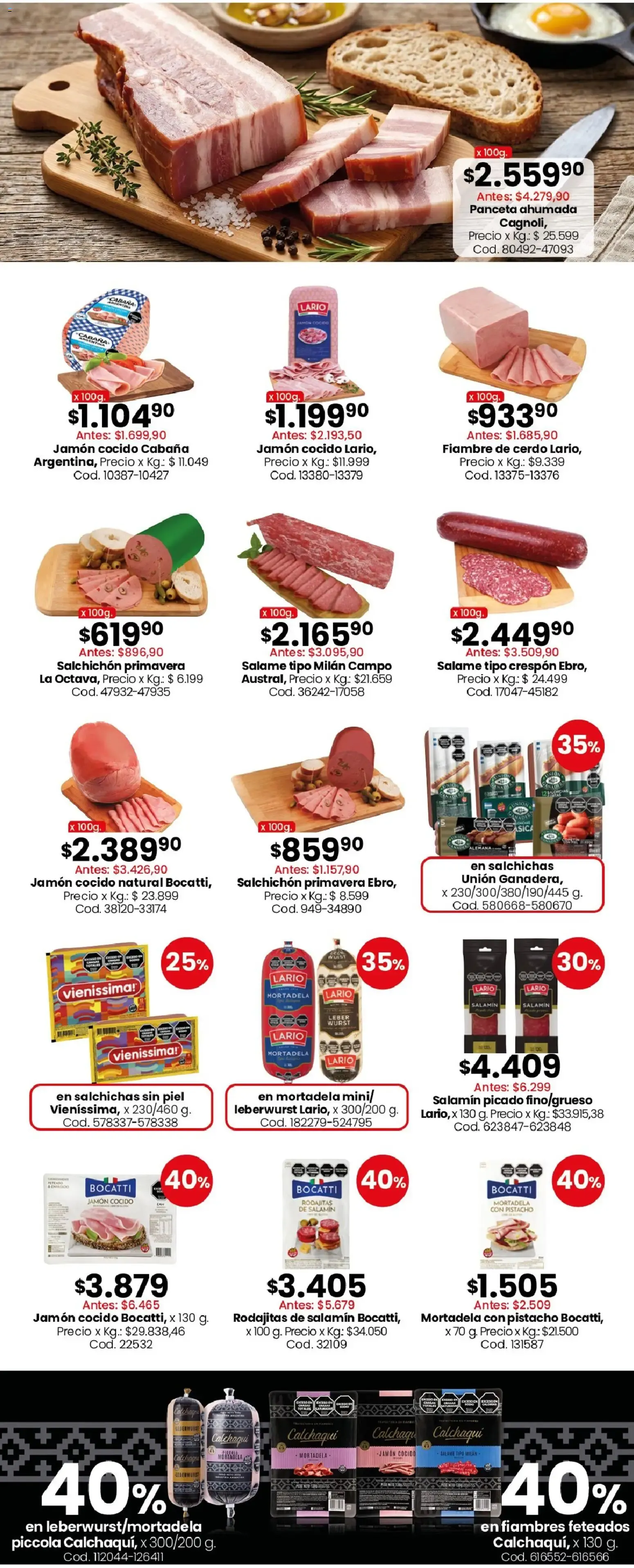 Ofertas de Ofertas Semanales: Carnes, verduras, pescadería, frescos y elaborados 31 de agosto al 6 de septiembre 2026 - Página 9 del catálogo