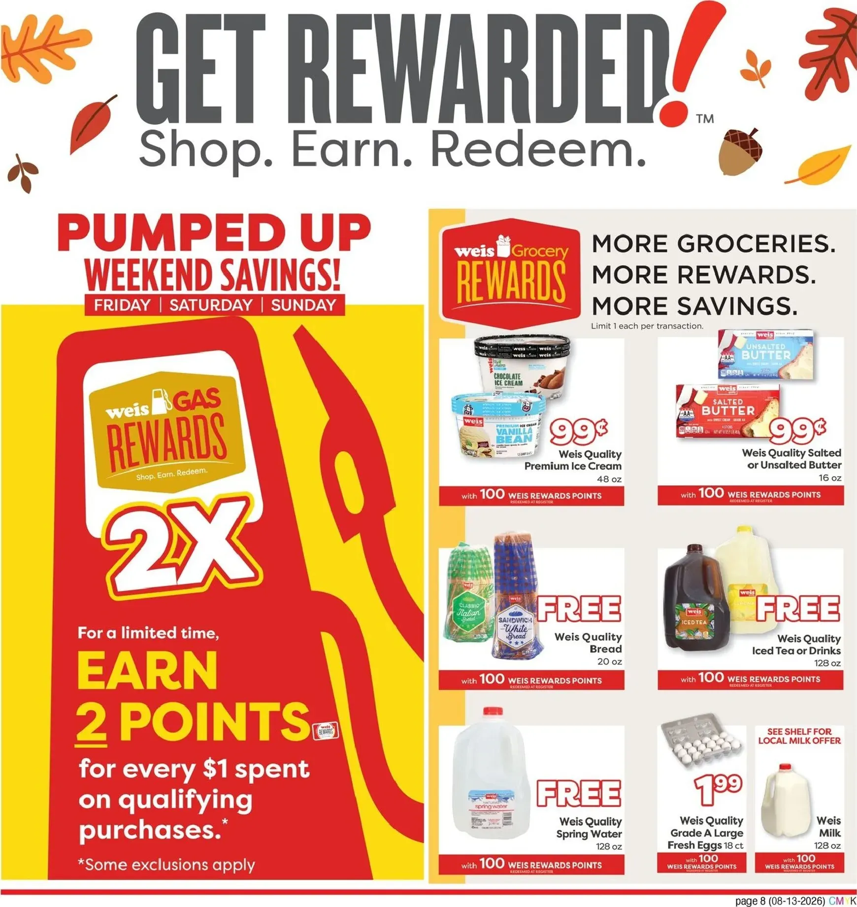 Weekly ad Current Weis Markets - Price Lock leaflet valid from Thursday 08/13/2026 to Wednesday 09/09/2026 from August 13 to September 9 2026 - Page 12