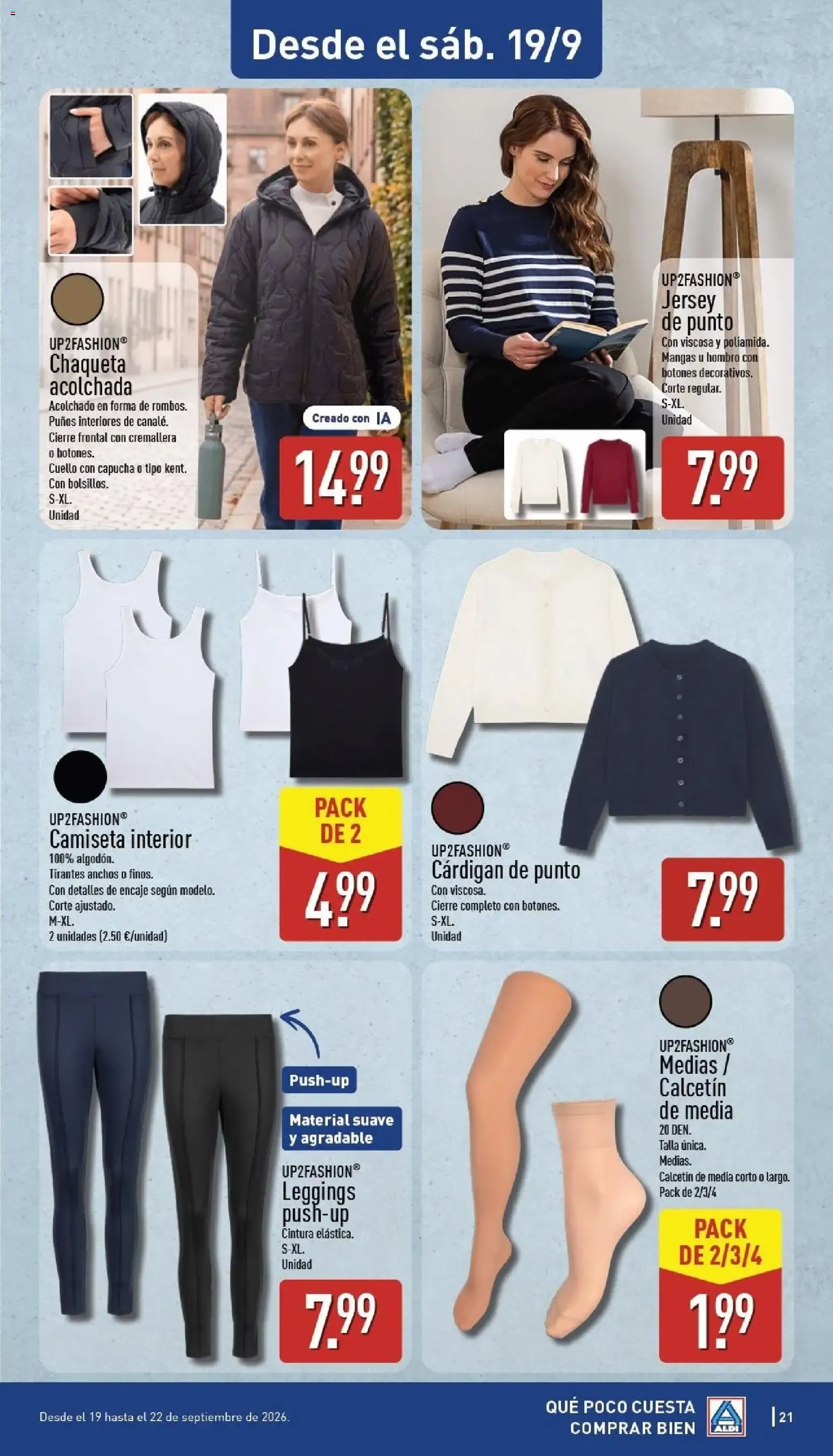 Catálogo de Aldi folleto Península del 14/09/2026 | Catálogo 14 de septiembre al 20 de septiembre 2026 - Página 21