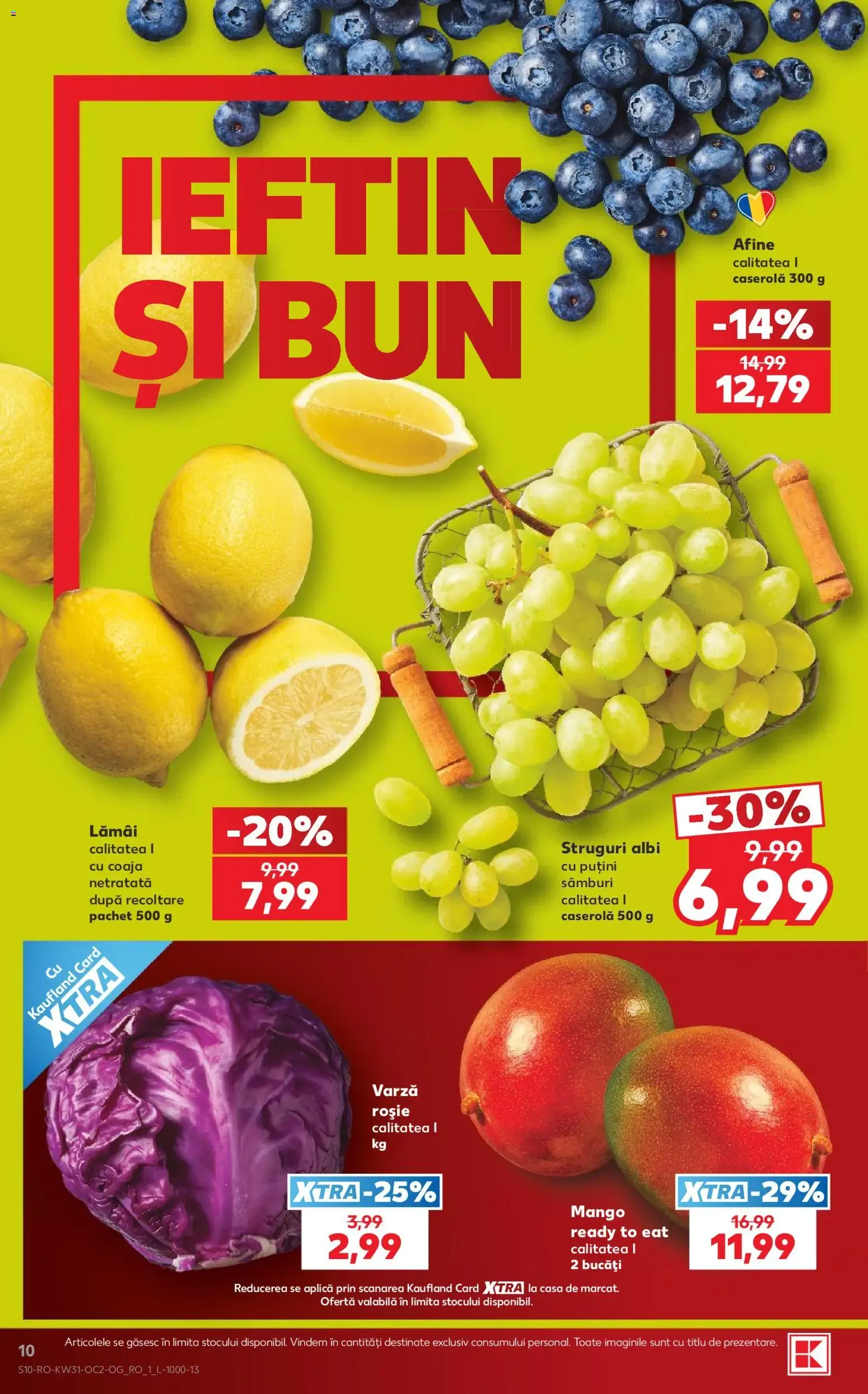 Catalog Kaufland Catalog 29.07.2026 - Revista si Oferta de la 29 iulie până la 4 august 2026 - Revista Pagina 10