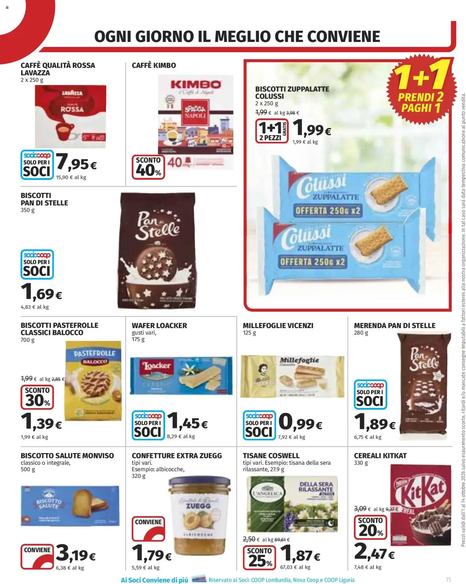 Coop Superstore Extra Offerte da 1 ottobre a 14 ottobre di 2026 - Pagina del volantino 15