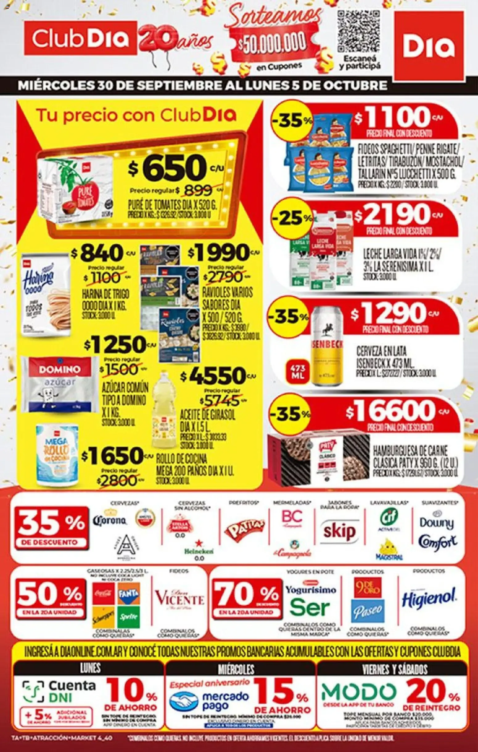 Ofertas de Club Día: Ofertas del 30 de Septiembre al 5 de Octubre 30 de septiembre al 5 de octubre 2026 - Página 1 del catálogo