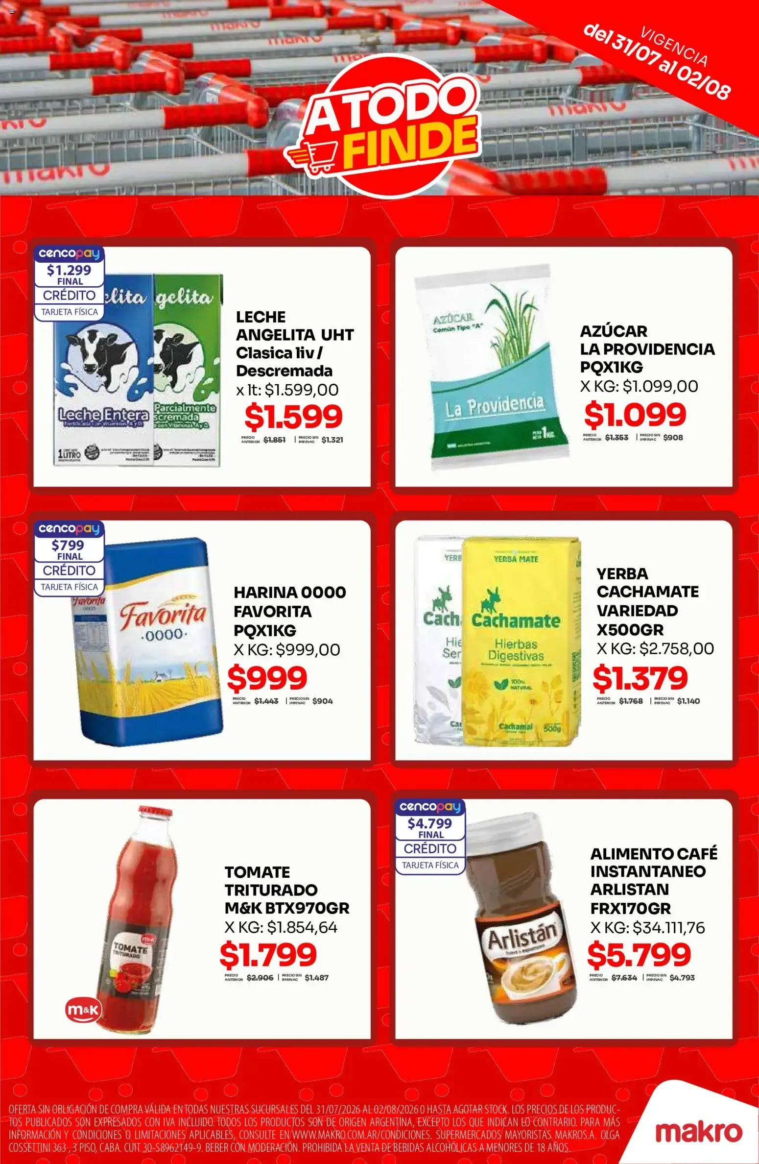Ofertas de Makro Ofertas atodo finde del 31/07/2026 - 02/08/2026 31 de julio al 2 de agosto 2026 - Página 3 del catálogo