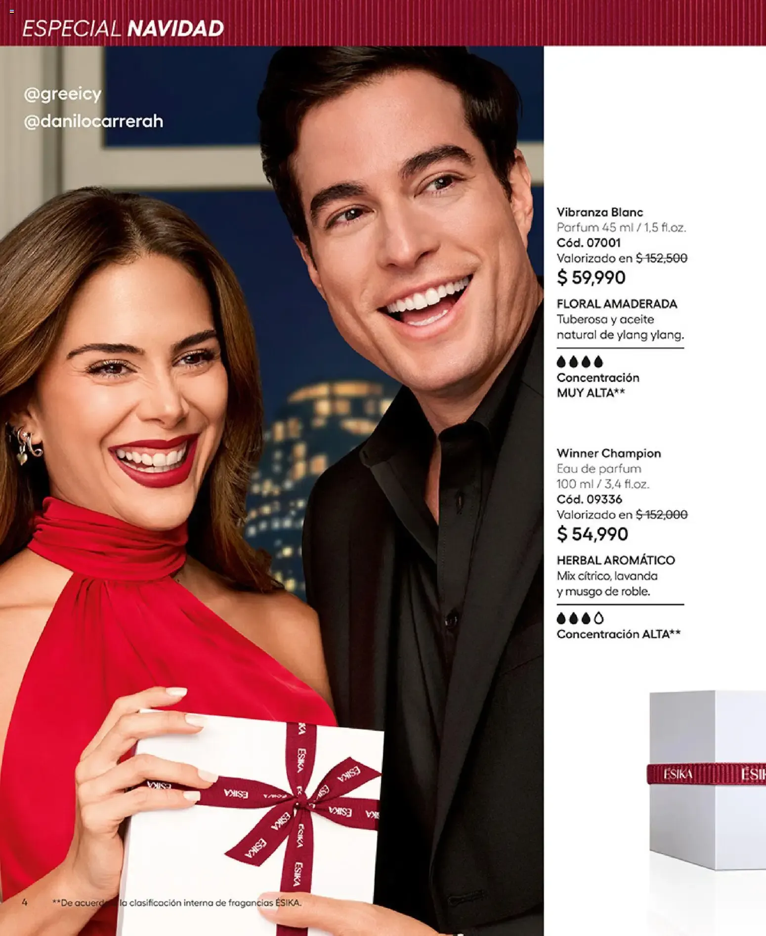 Catalogo de ESIKA Especial Navidad 20 de noviembre al 10 de diciembre 2026 - Pag 4