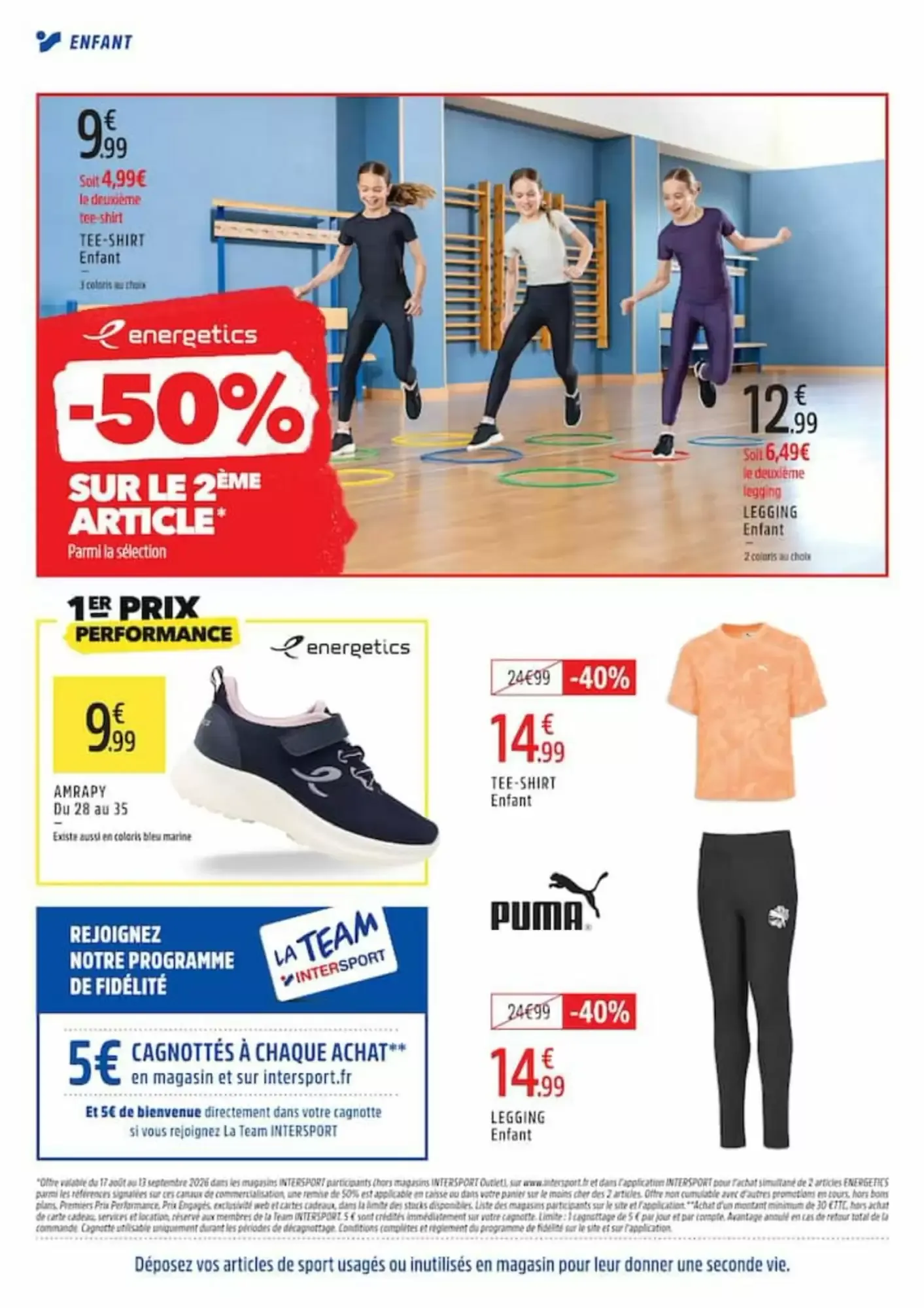 Intersport - Engagés pour une rentrée moins chère du 2 septembre au 13 septembre 2026 - Catalogue page 16