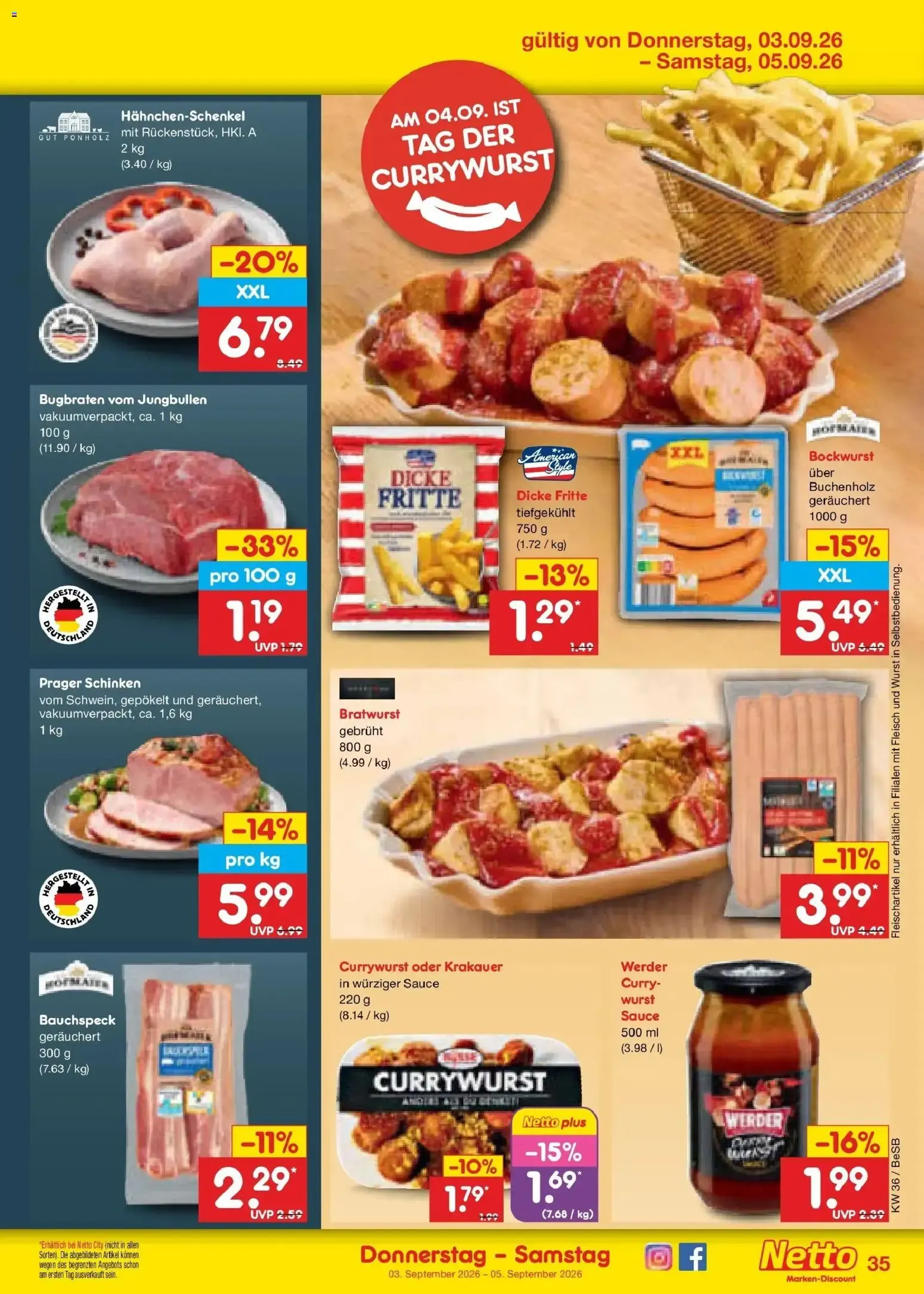 Netto Marken-Discount Prospekt Kremmen (ab 31.08.2026) » Angebote von 31. August bis 5. September 2026 - Prospekt seite 47