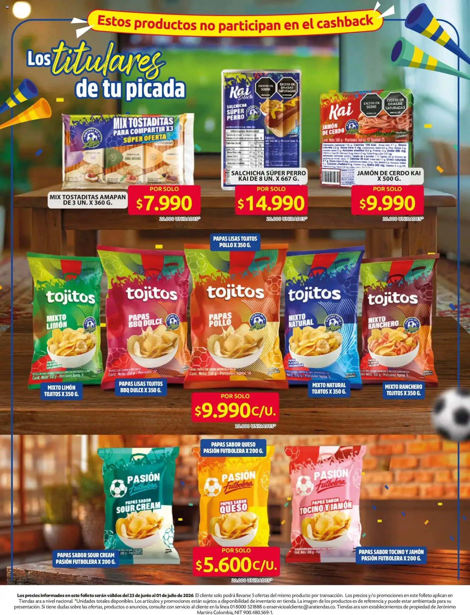 Catalogo de Ara catálogo un aniversario de talla mundial desde el 11/06/2026 > Revistas Junio 11 de junio al 8 de julio 2026 - Pag 19