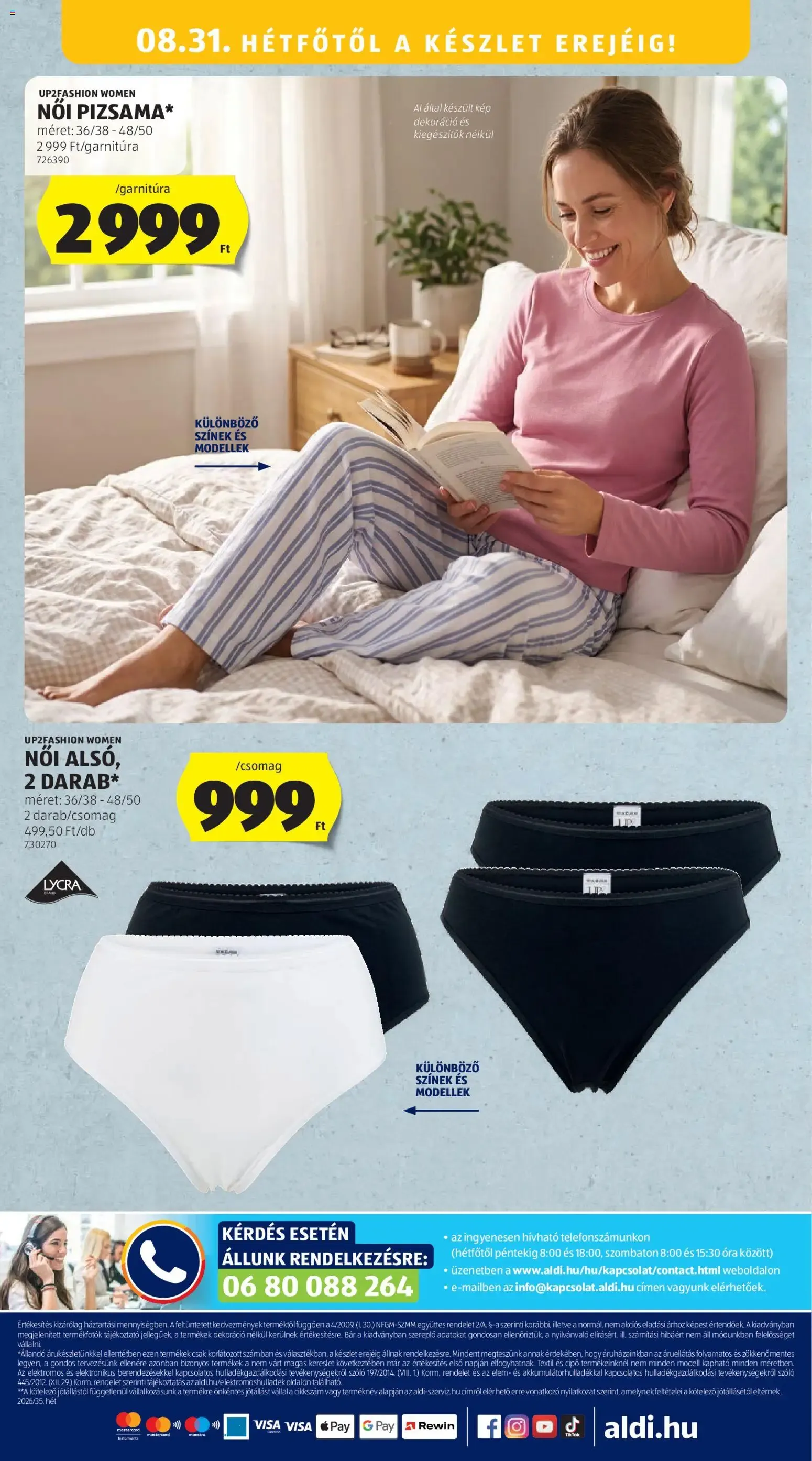 Katalógus Aldi Középső sor termékei - 2026.08.27. -tól/töl > akció, lapozható szórólap 🛍️ augusztus 31.-tól szeptember 2.-ig 2026. - Oldal 8