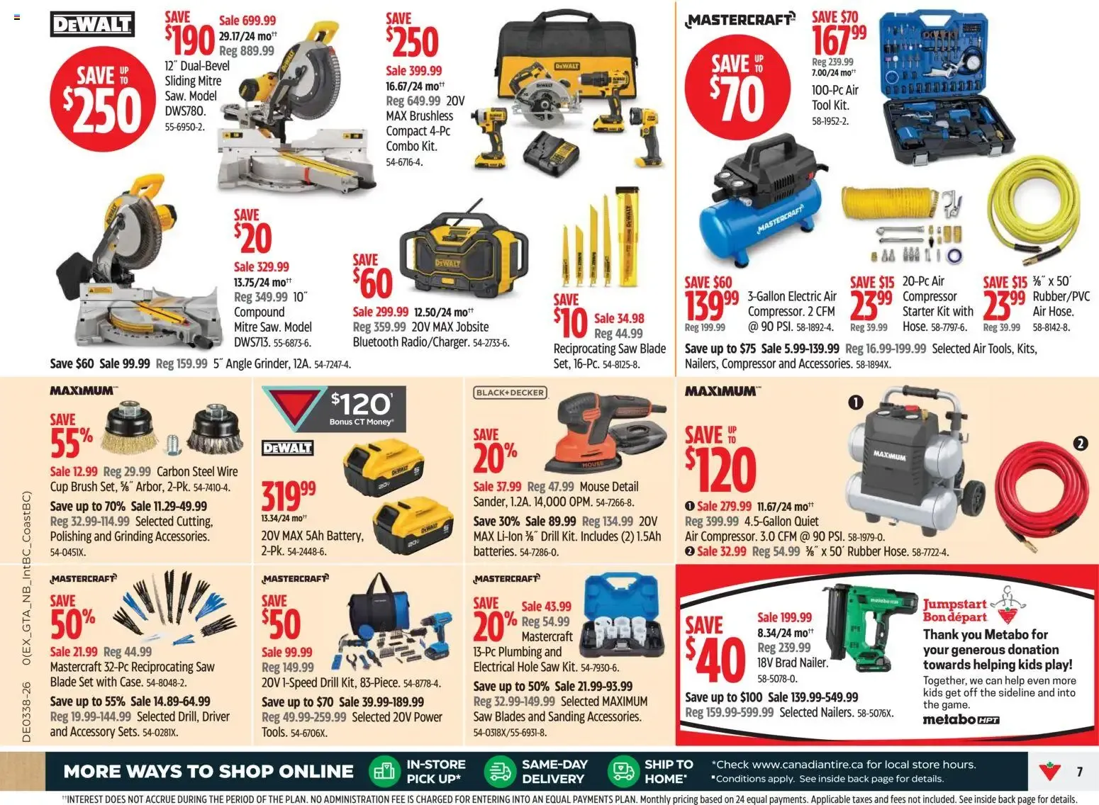 Canadian Tire weekly flyer from Sep 17, 2026 > weekly specials & deals from September 17 to September 24 2026 - flyer page 7