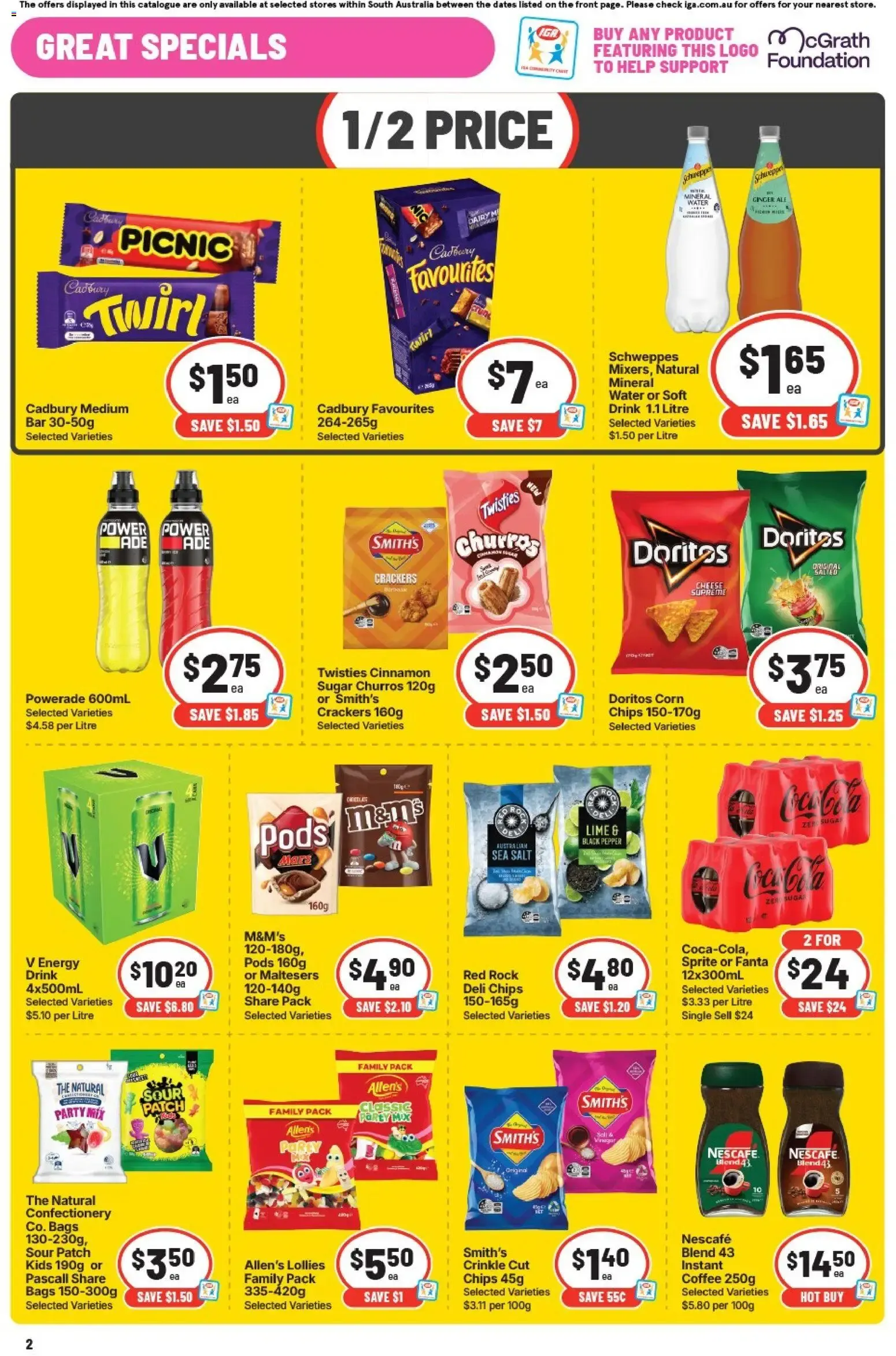 IGA FOOTY FINALS - Catalogue valid from 23 September to 29 September 2026 - page 2