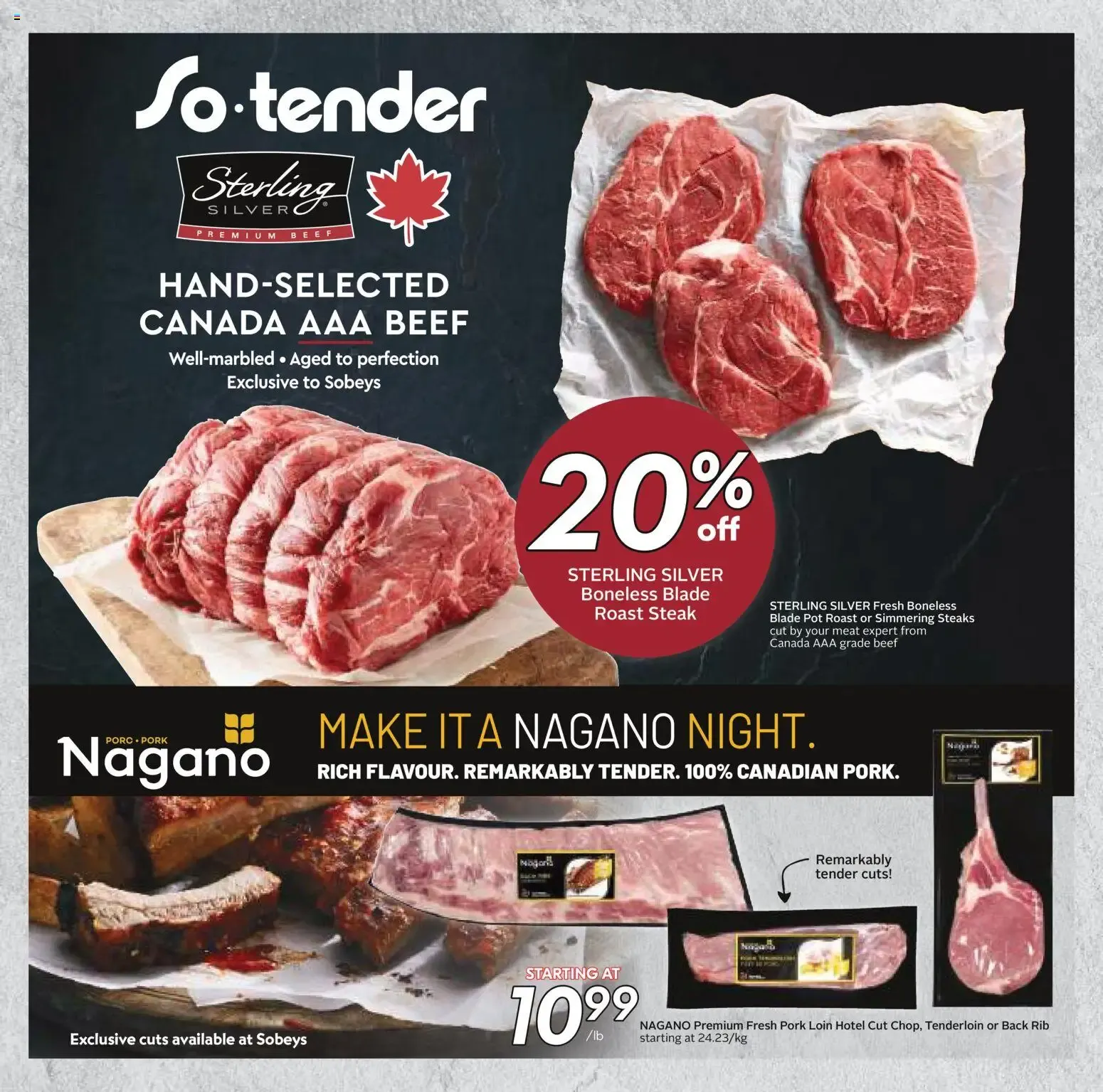 Sobeys weekly flyer / circulaire from Jun 11, 2026 > weekly specials & deals from June 11 to June 17 2026 - flyer page 16