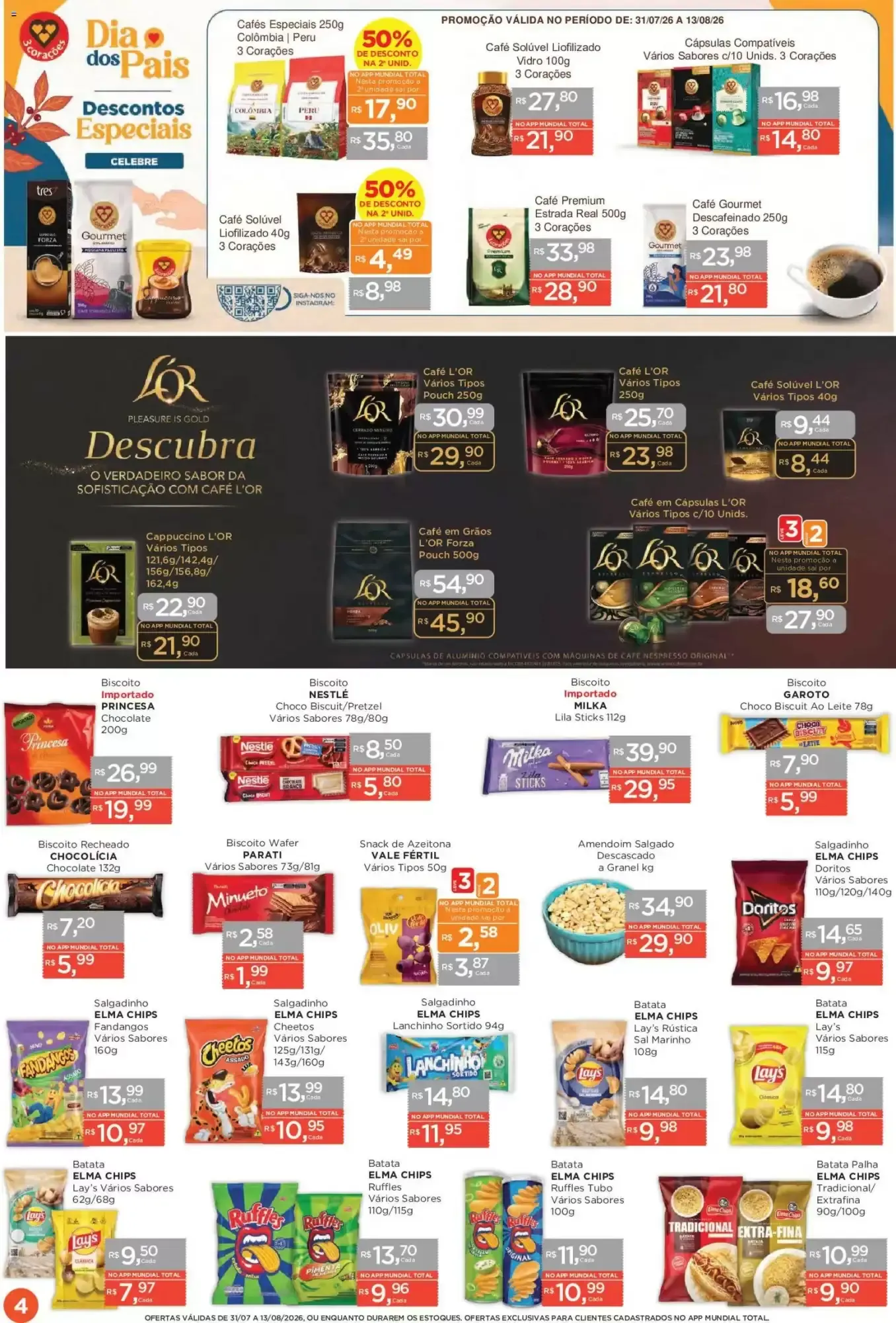Encarte de Encarte Supermercados Mundial 31 de julho até 13 de agosto 2026 - Pagina 4