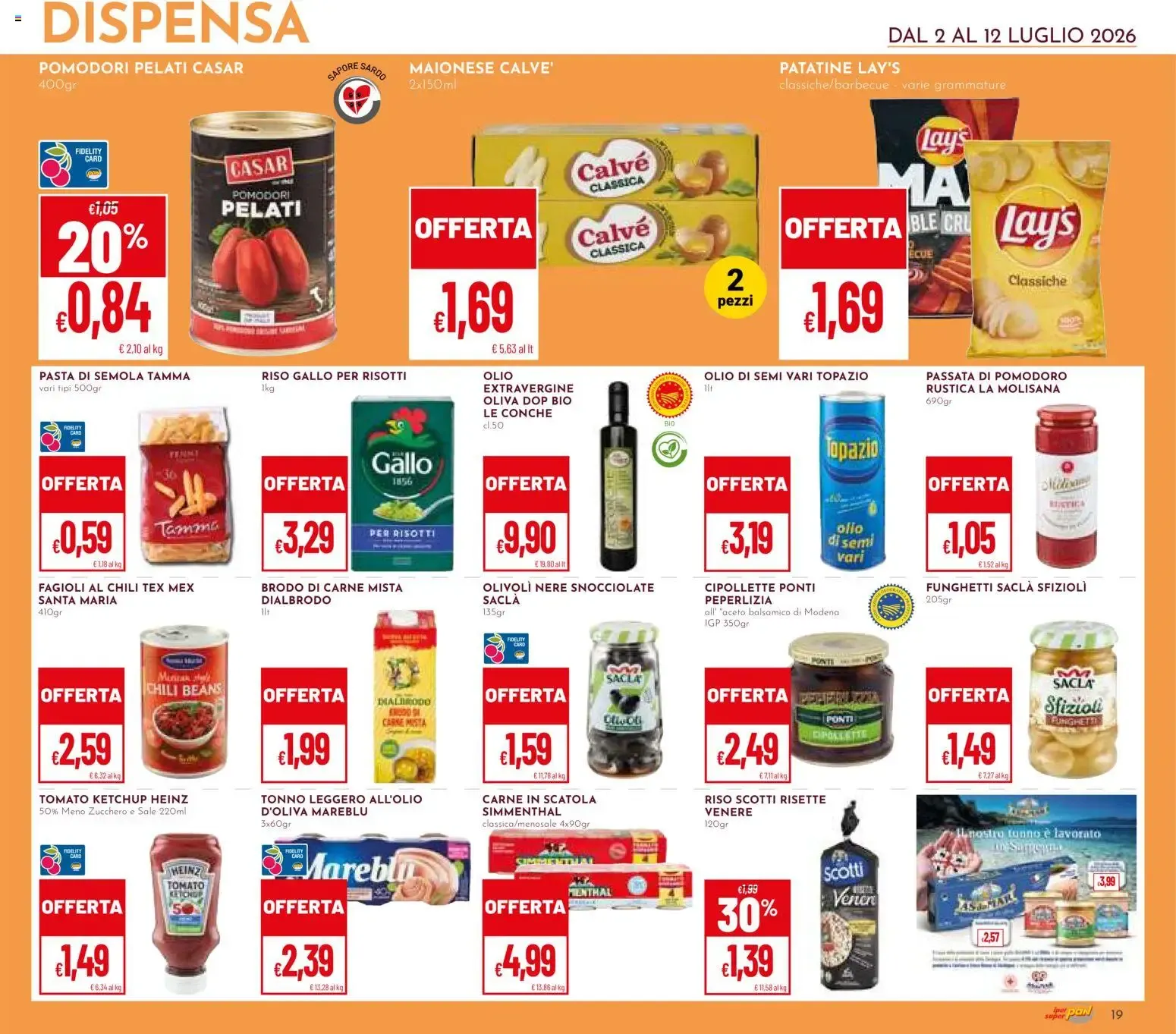 Iper Pan & Superpan: Grandi Marche fino al 50% da 2 luglio a 12 luglio di 2026 - Pagina del volantino 19