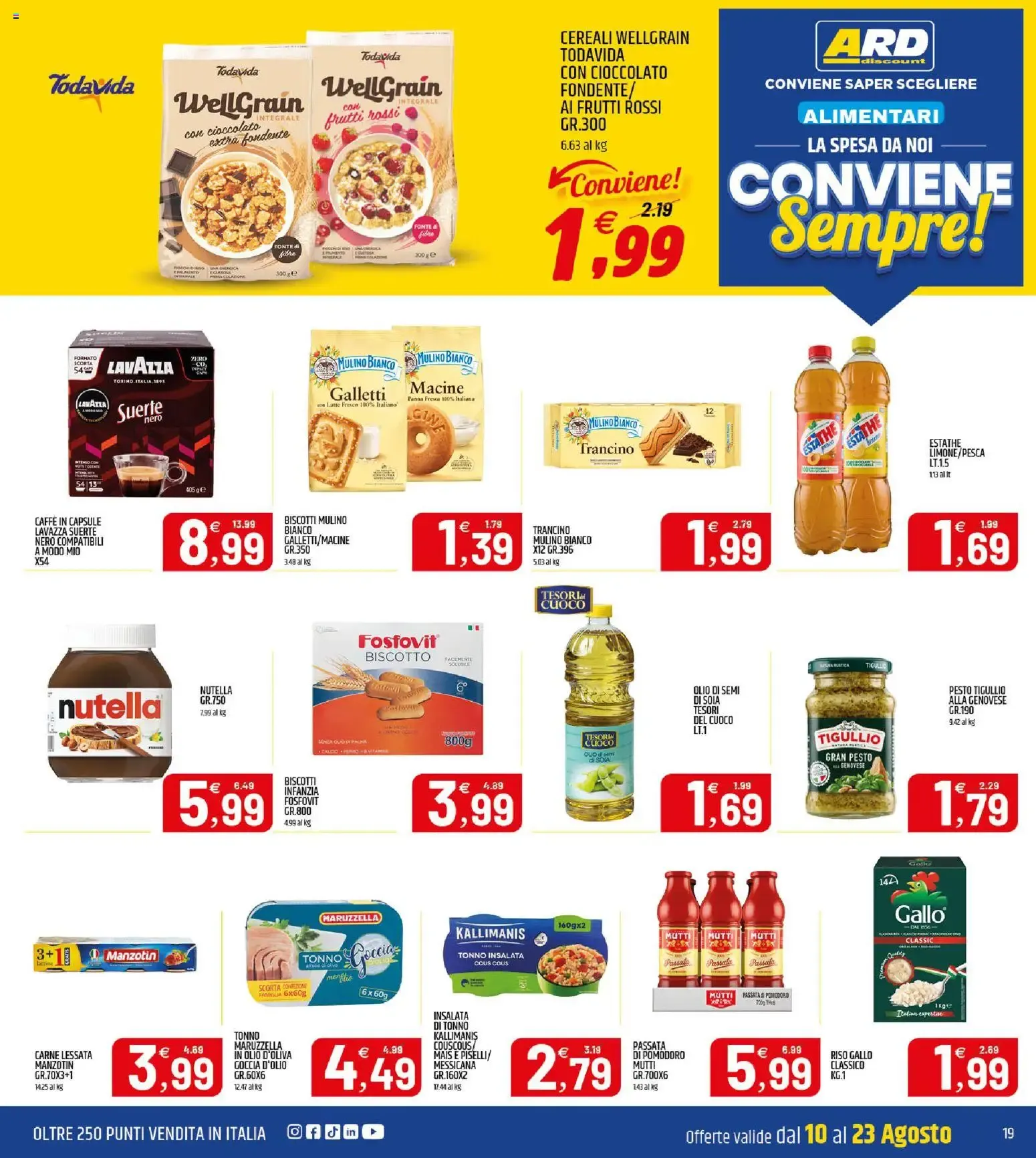Nuovo ARD Discount volantino dal 10/08/2026 > offerte anteprima 🛍️ da 10 agosto a 23 agosto di 2026 - Pagina del volantino 19