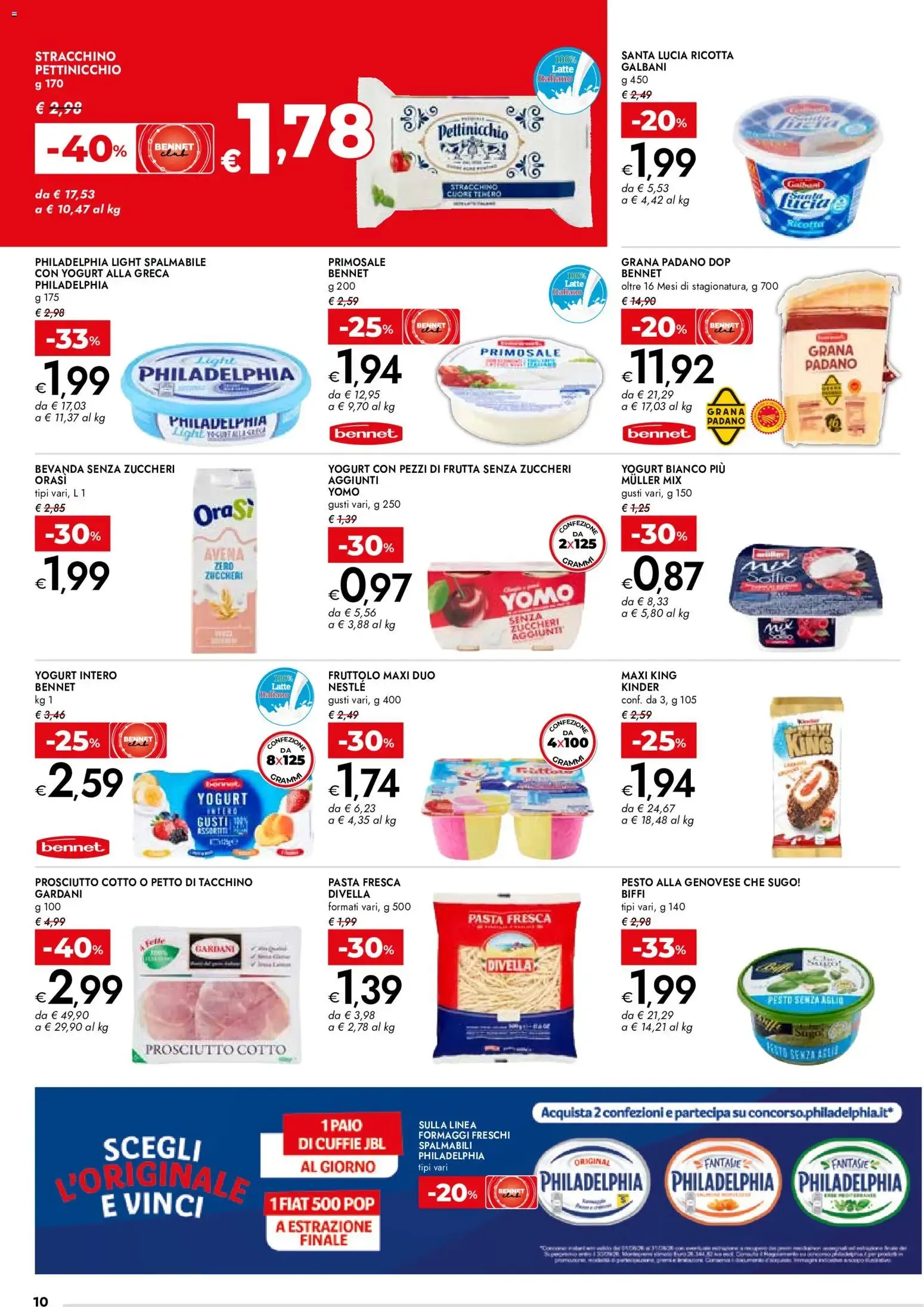Bennet: Formato Risparmio XXL - Oferta Tonno Rio Mare da 2 luglio a 15 luglio di 2026 - Pagina del volantino 10