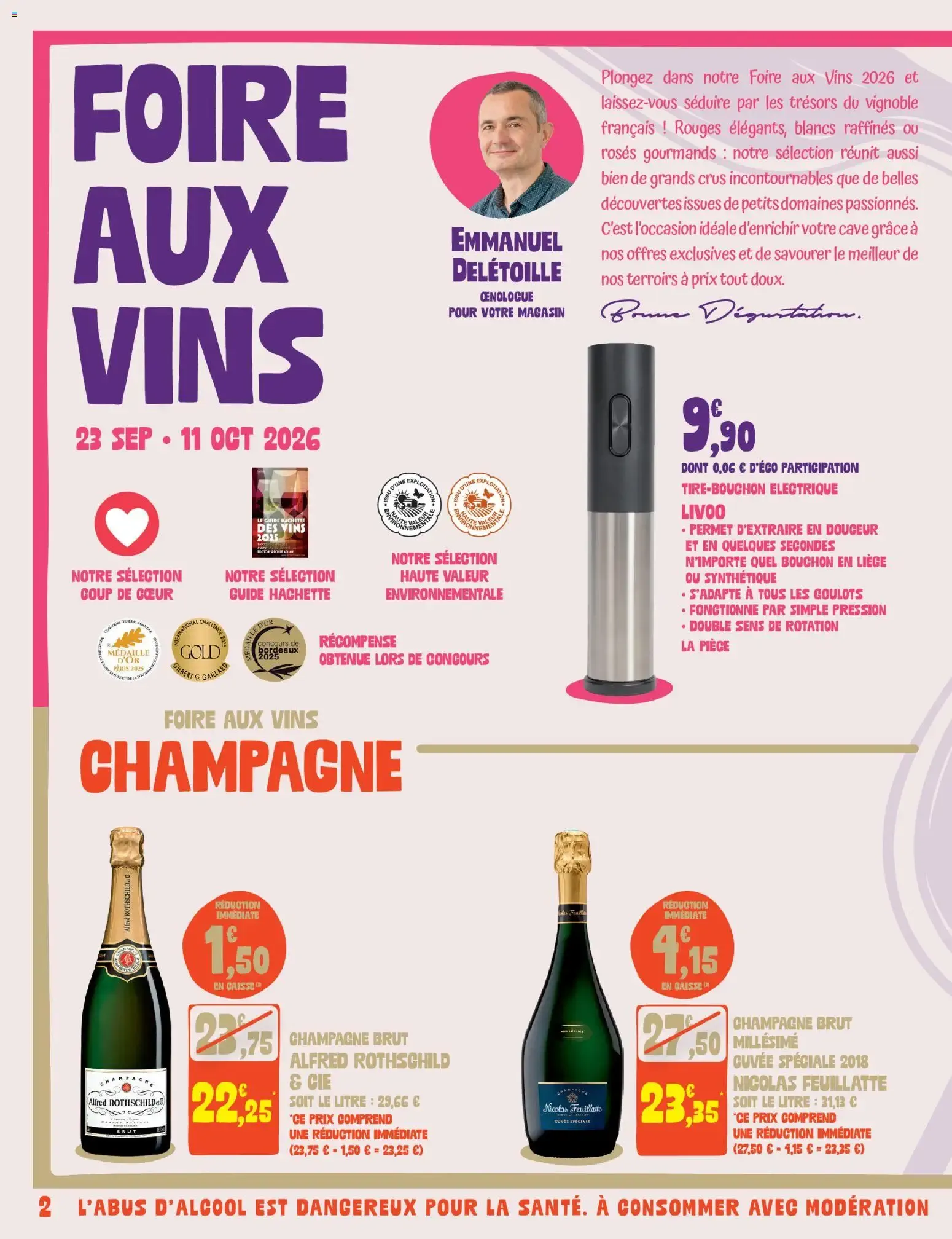 Foire aux Vins Supermarchés G20 du 23 septembre au 11 octobre 2026 - Catalogue page 2