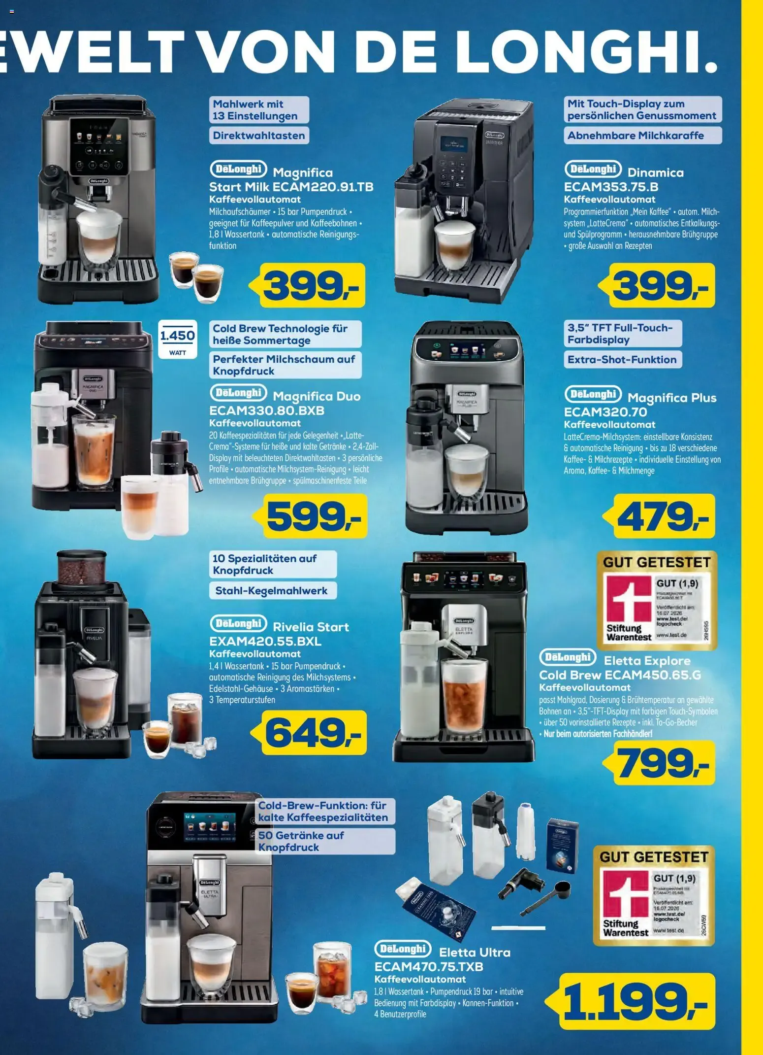 Euronics: Máquinas de Café DeLonghi von 1. September bis 13. September 2026 - Prospekt seite 3