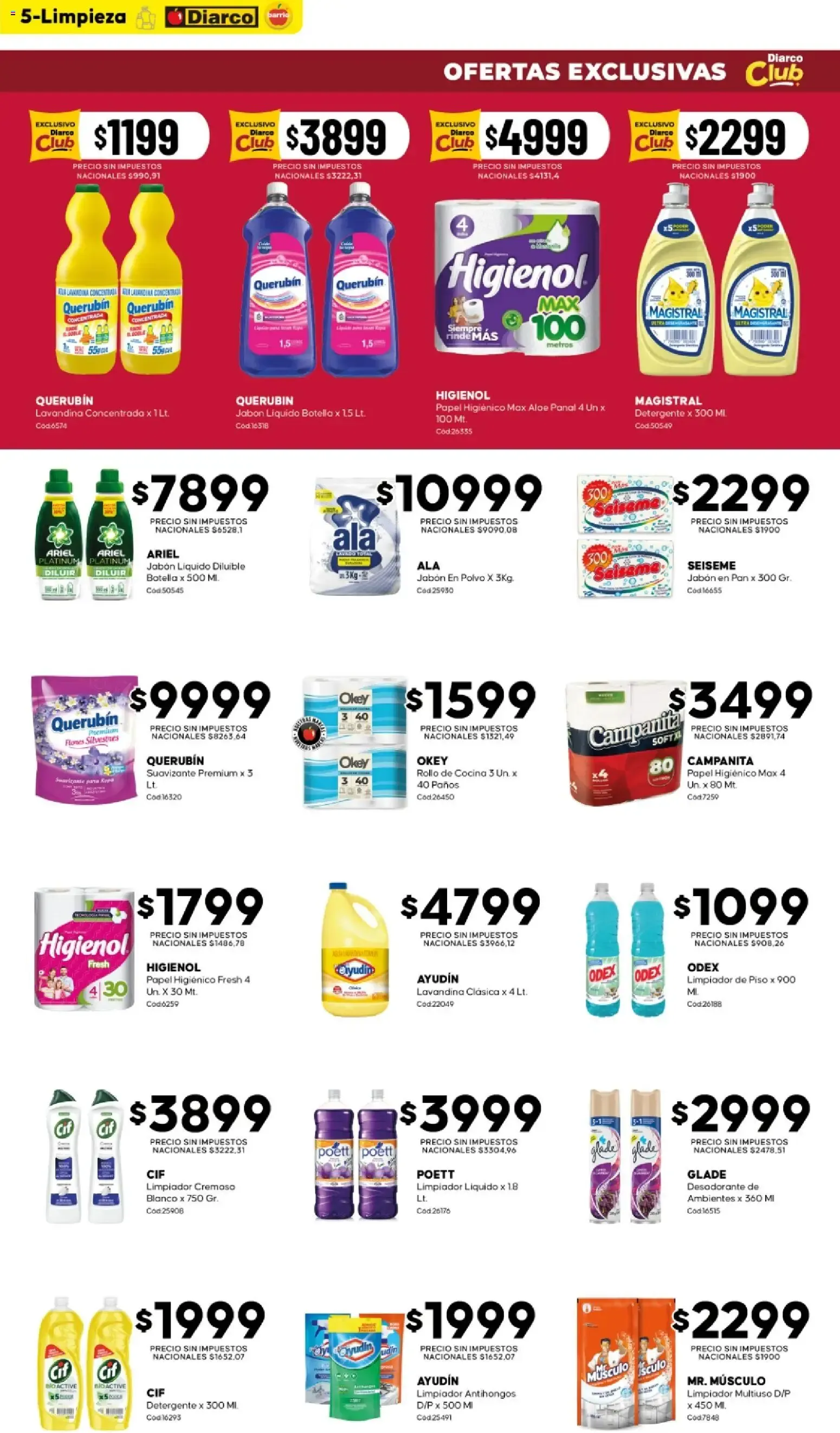 Ofertas de Diarco - OFERTAS DIARCO BARRIO del 26/10/2026 - 30/10/2026 26 de octubre al 30 de octubre 2026 - Página 5 del catálogo