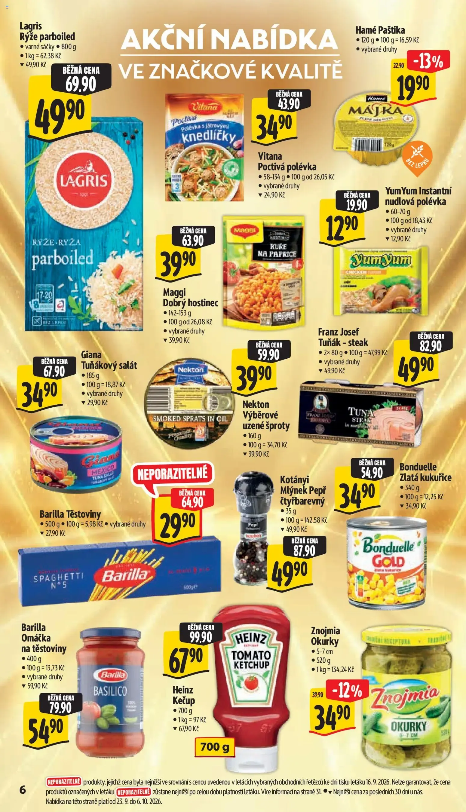 Albert leták - Hypermarket od 23.09.2026 - Akční leták - 23. září 6. října 2026 - Page 12