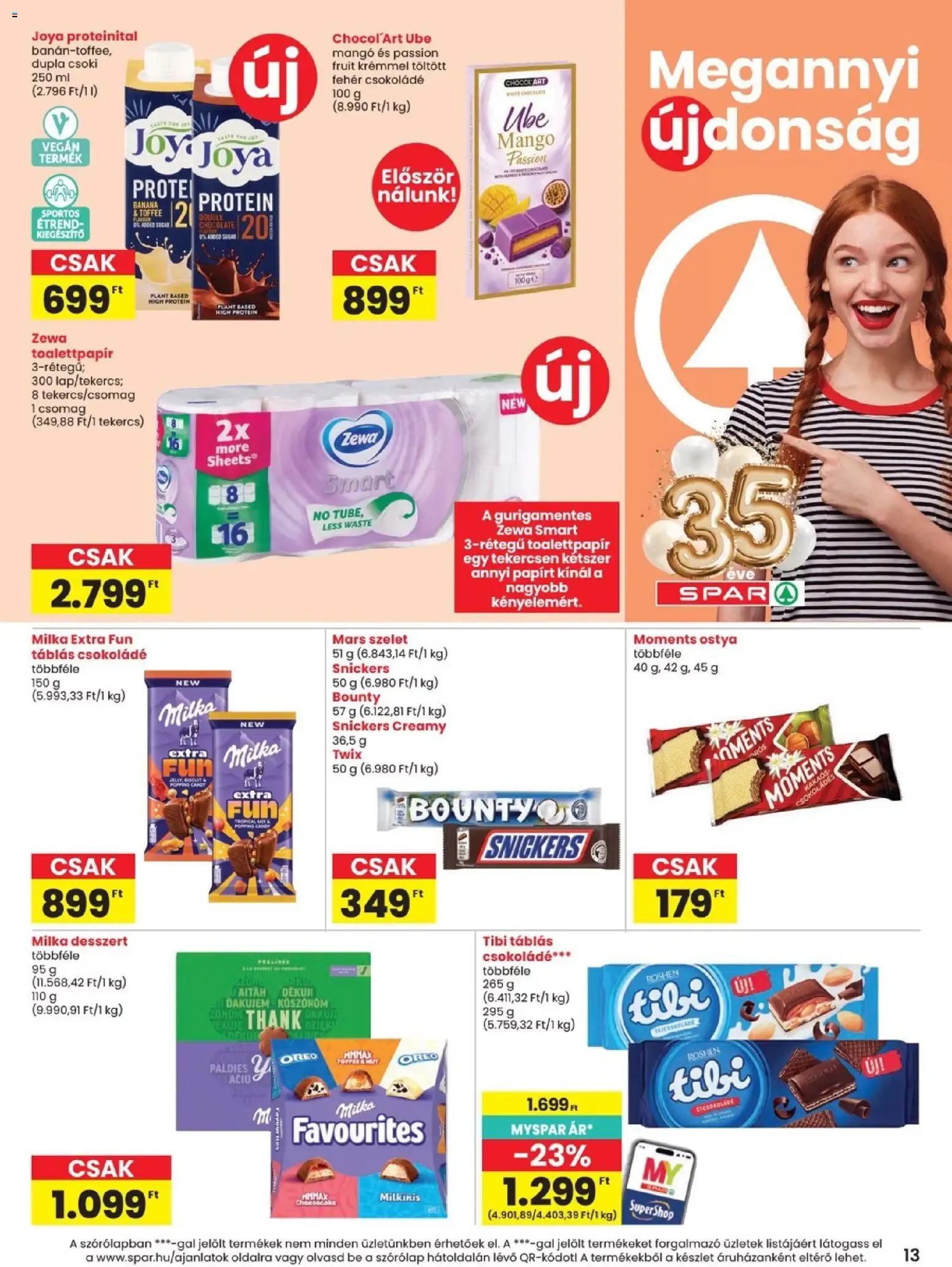 Katalógus SPAR Szülinapi akciók és szuper árak! augusztus 27.-tól szeptember 2.-ig 2026. - Oldal 13