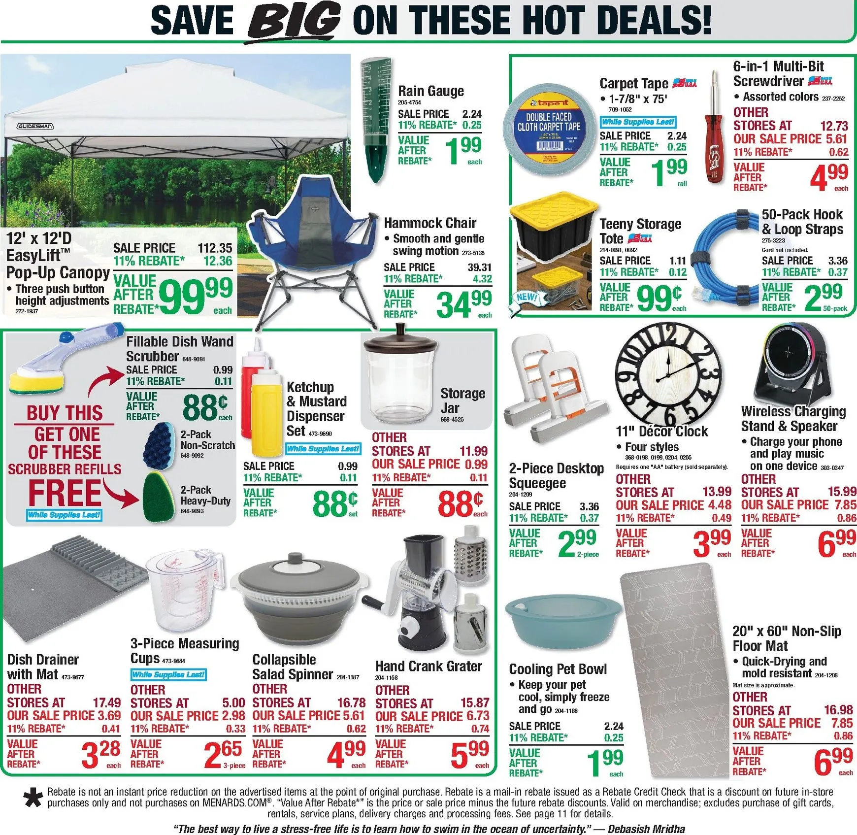 Weekly ad Menards: 11% Rebate On Everything! from July 13 to July 19 2026 - Page 2