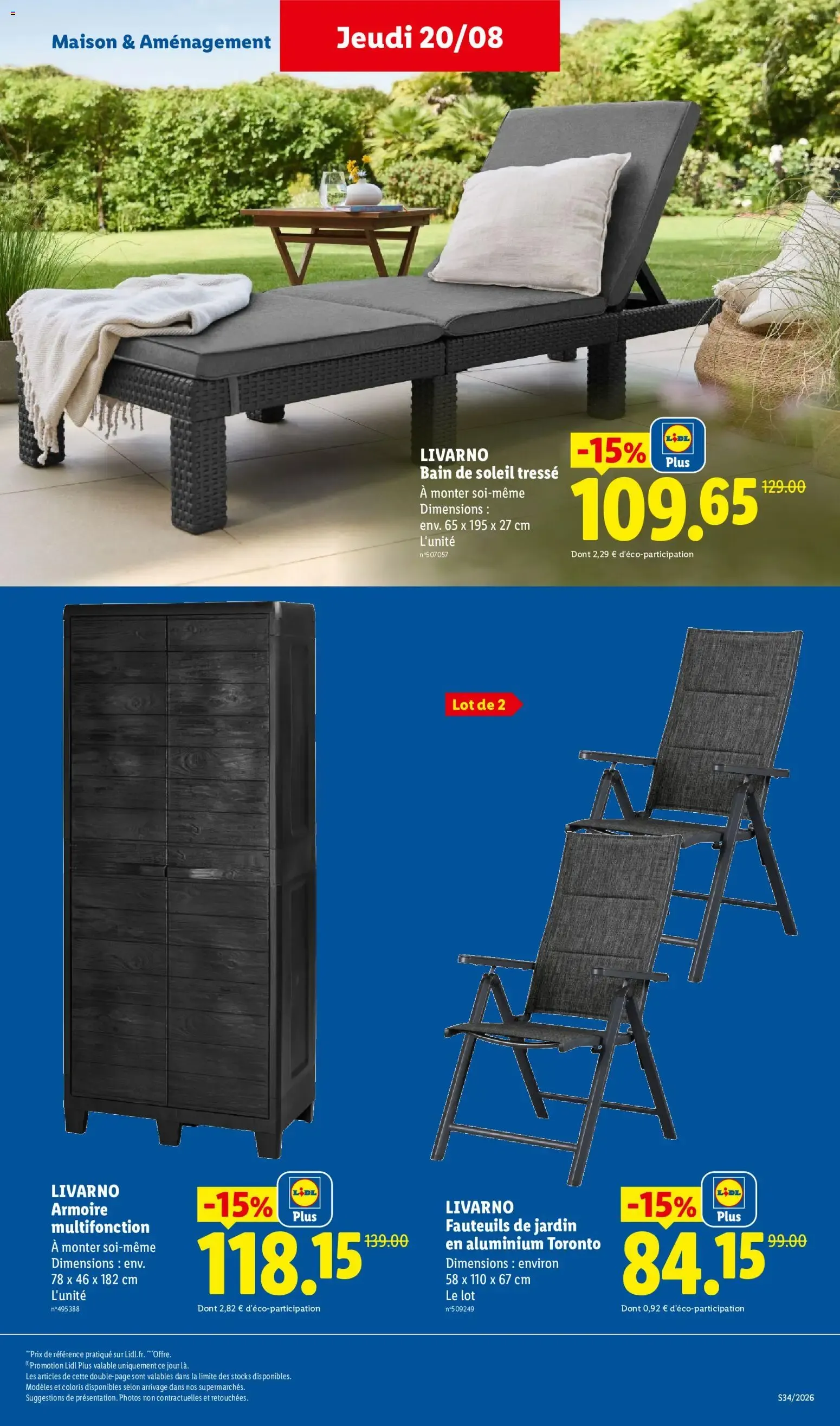 LIDL: La rentrée des économies! du 20 août au 26 août 2026 - Catalogue page 41