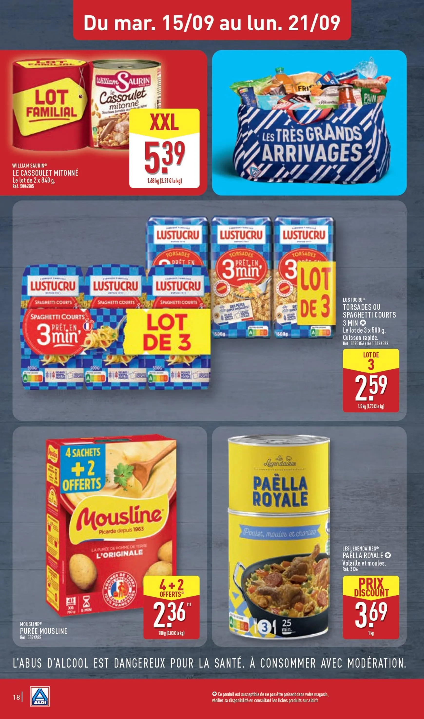 ALDI: Les Très Grands Arrivages du 15 septembre au 21 septembre 2026 - Catalogue page 20