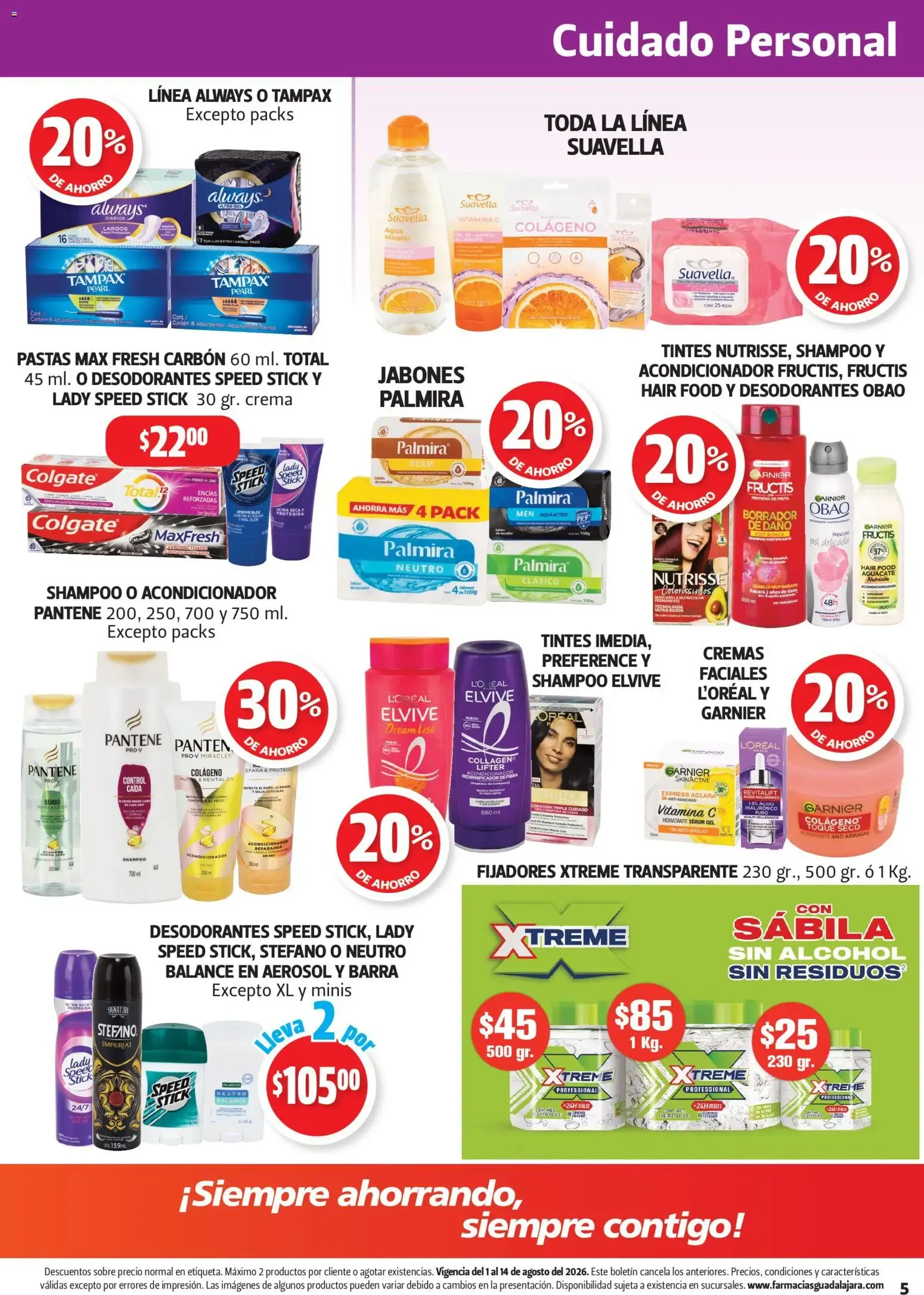 Catálogo de Farmacia Guadalajara catálogo (01/08/2026 - 14/08/2026) - catálogo en línea 1 de agosto al 14 de agosto 2026 - Pagina 5