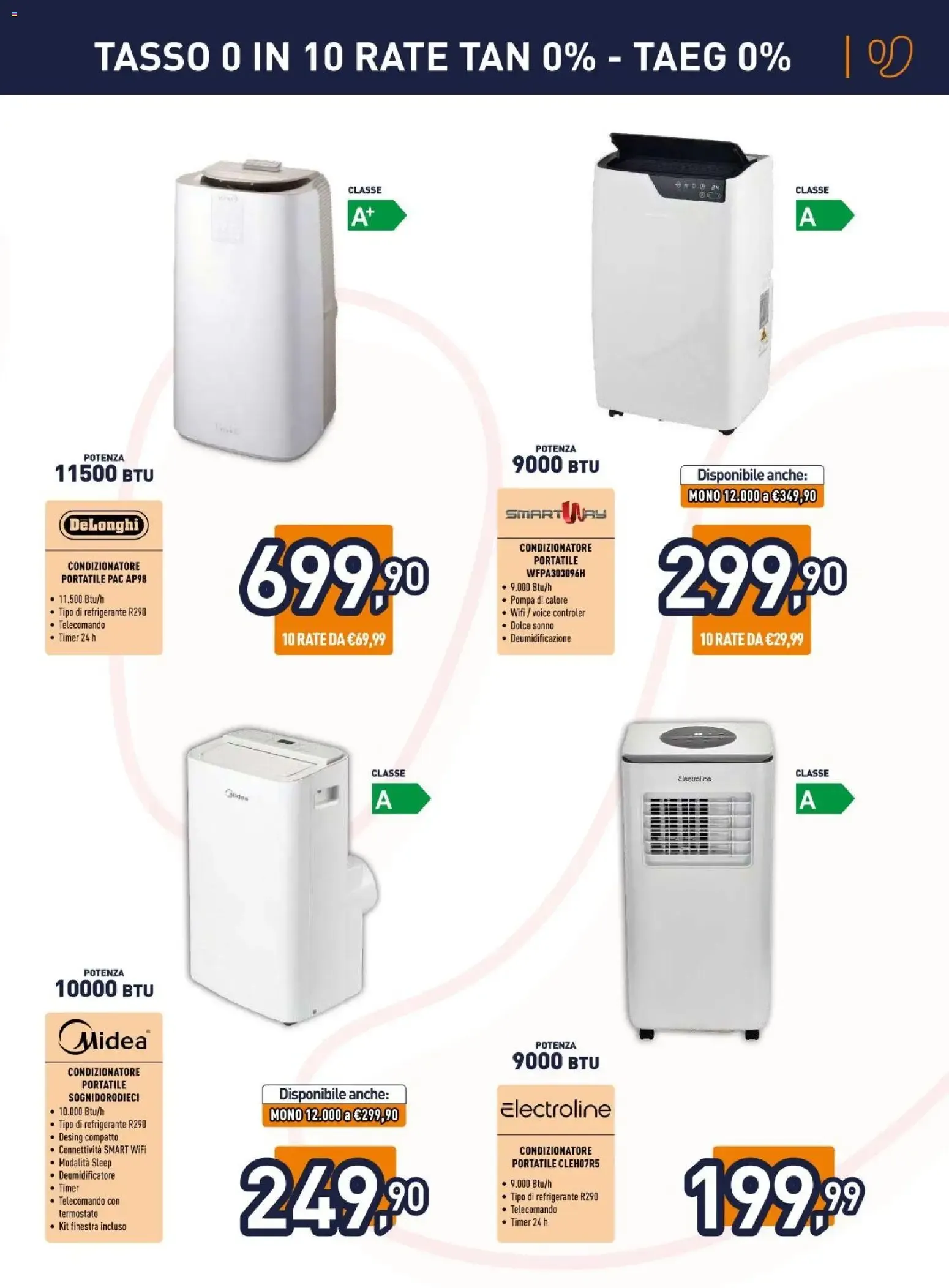 Nuovo Unieuro volantino Clima dal 11/06/2026 > offerte anteprima 🛍️ da 11 giugno a 28 giugno di 2026 - Pagina del volantino 15