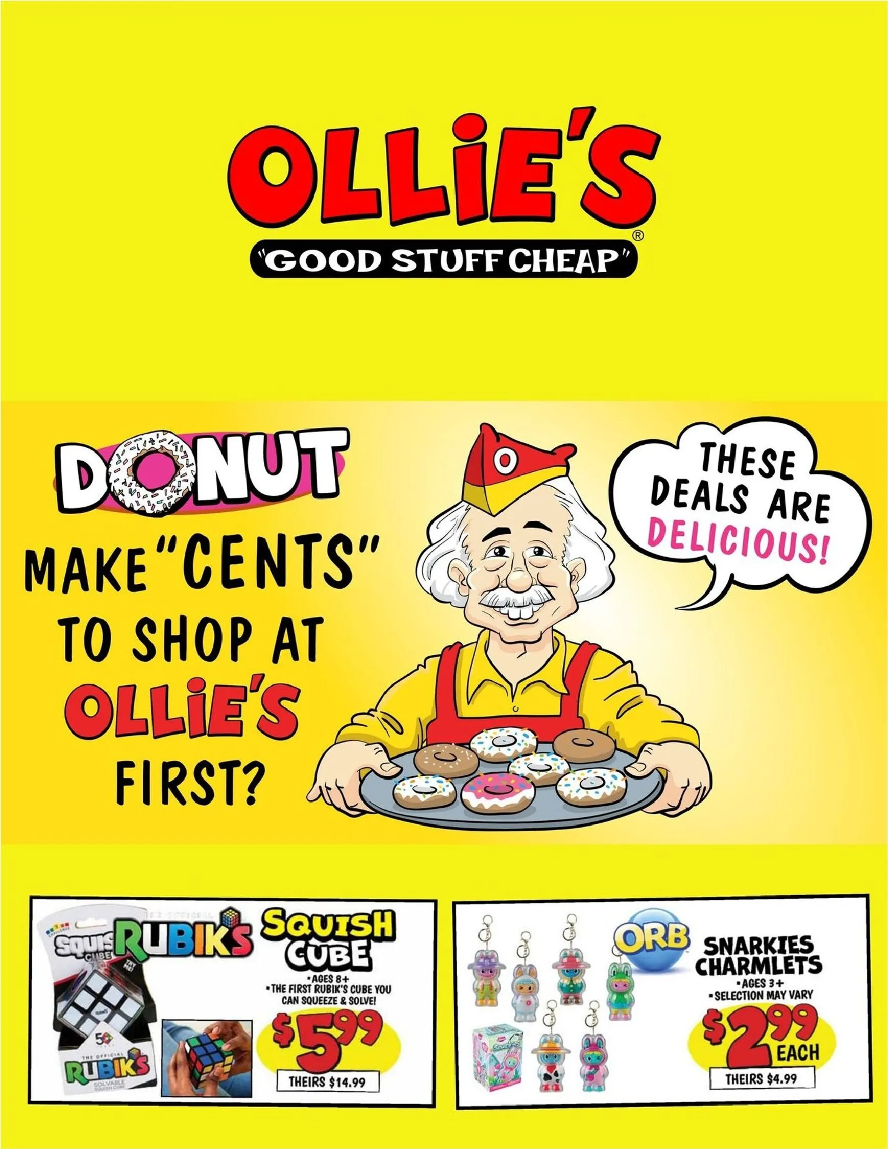 Current Ollie's leaflet valid from Wednesday 07/22/2026 to Tuesday 07/28/2026