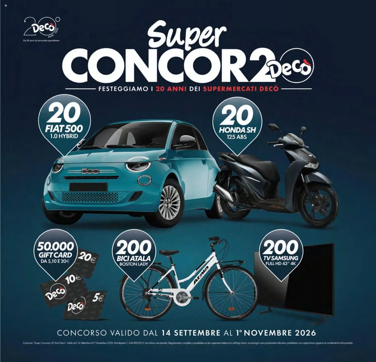 Deco Maxistore Supermercati Local - Super Concorso 20 Anni da 22 settembre a 1 ottobre di 2026 - Pagina del volantino 2