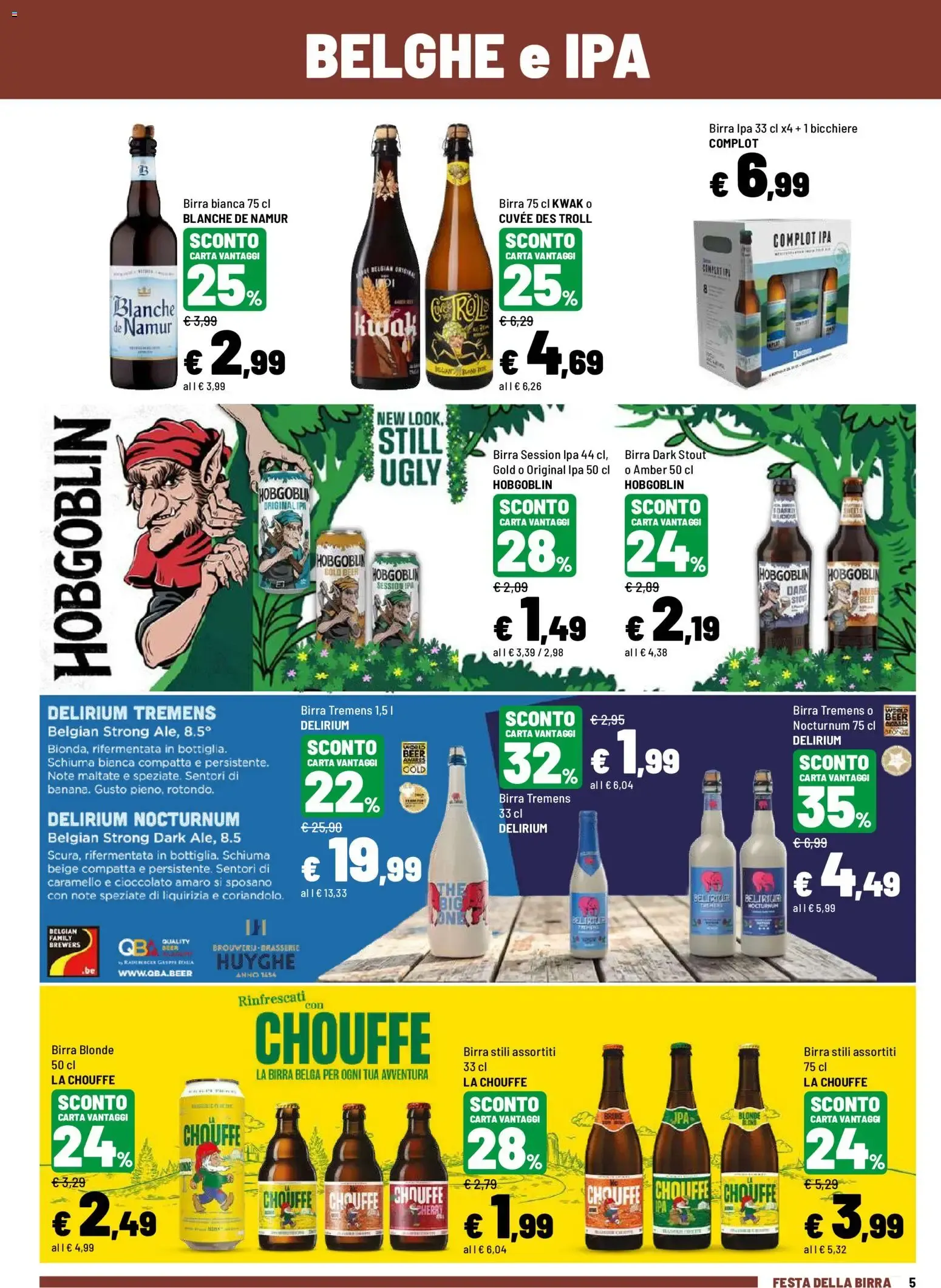 FESTA DELLA BIRRA da 27 luglio a 16 agosto di 2026 - Pagina del volantino 5
