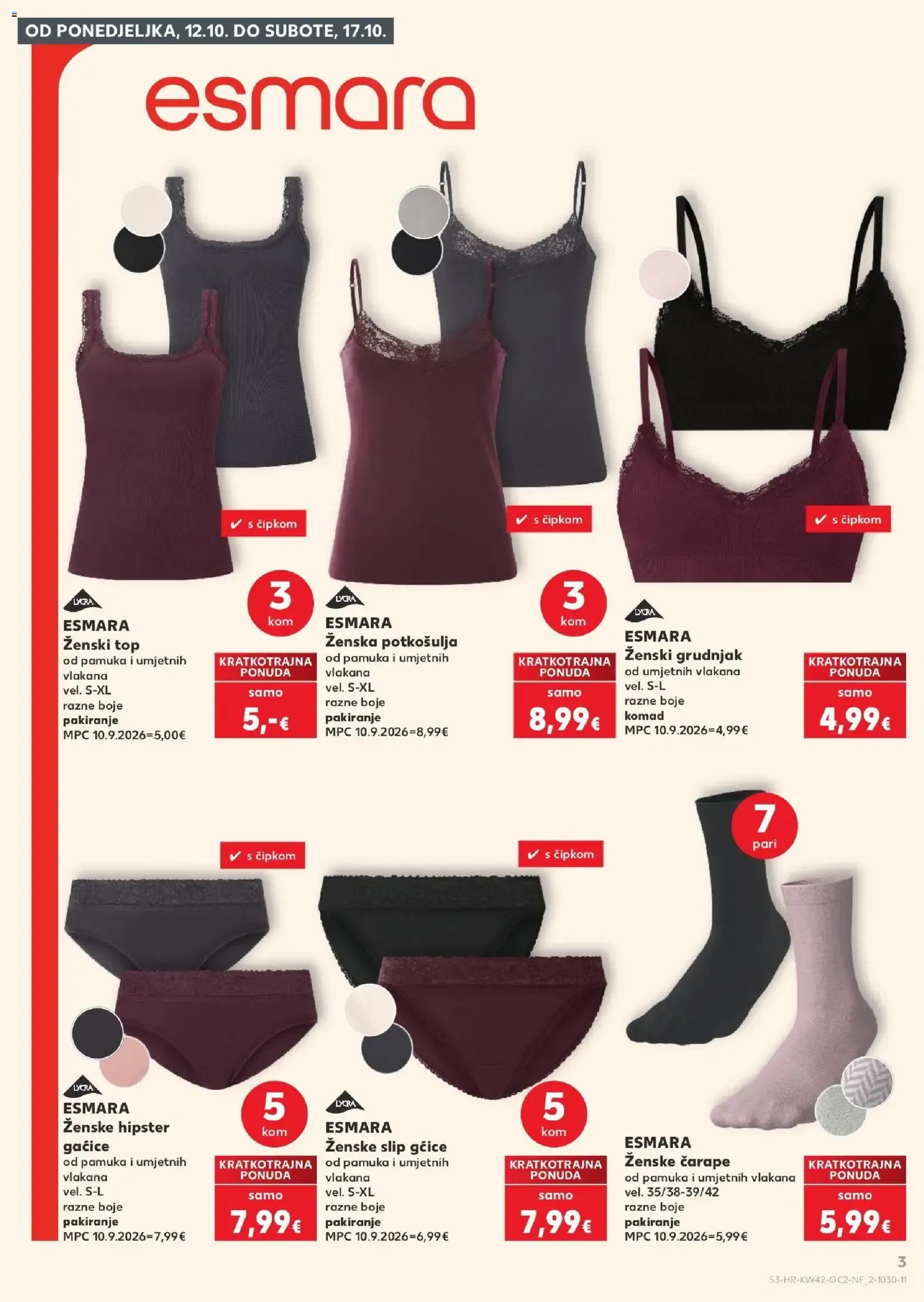 Katalog Kaufland Katalog novi od 14.10.2026 na listanje > letak digitalni od 14. listopada do 20. listopada 2026. - Pregled Stranica 3