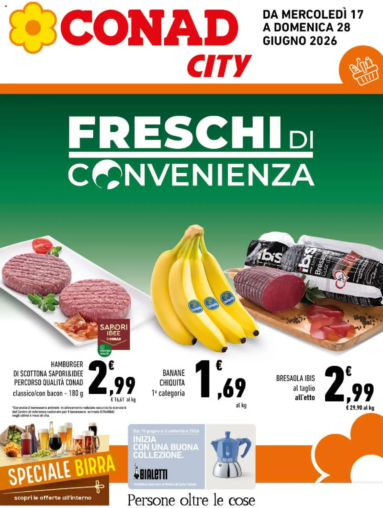 Volantino Conad dal 17/06/2026 > Anteprima da 17 giugno a 28 giugno di 2026 - Pagina del volantino 1