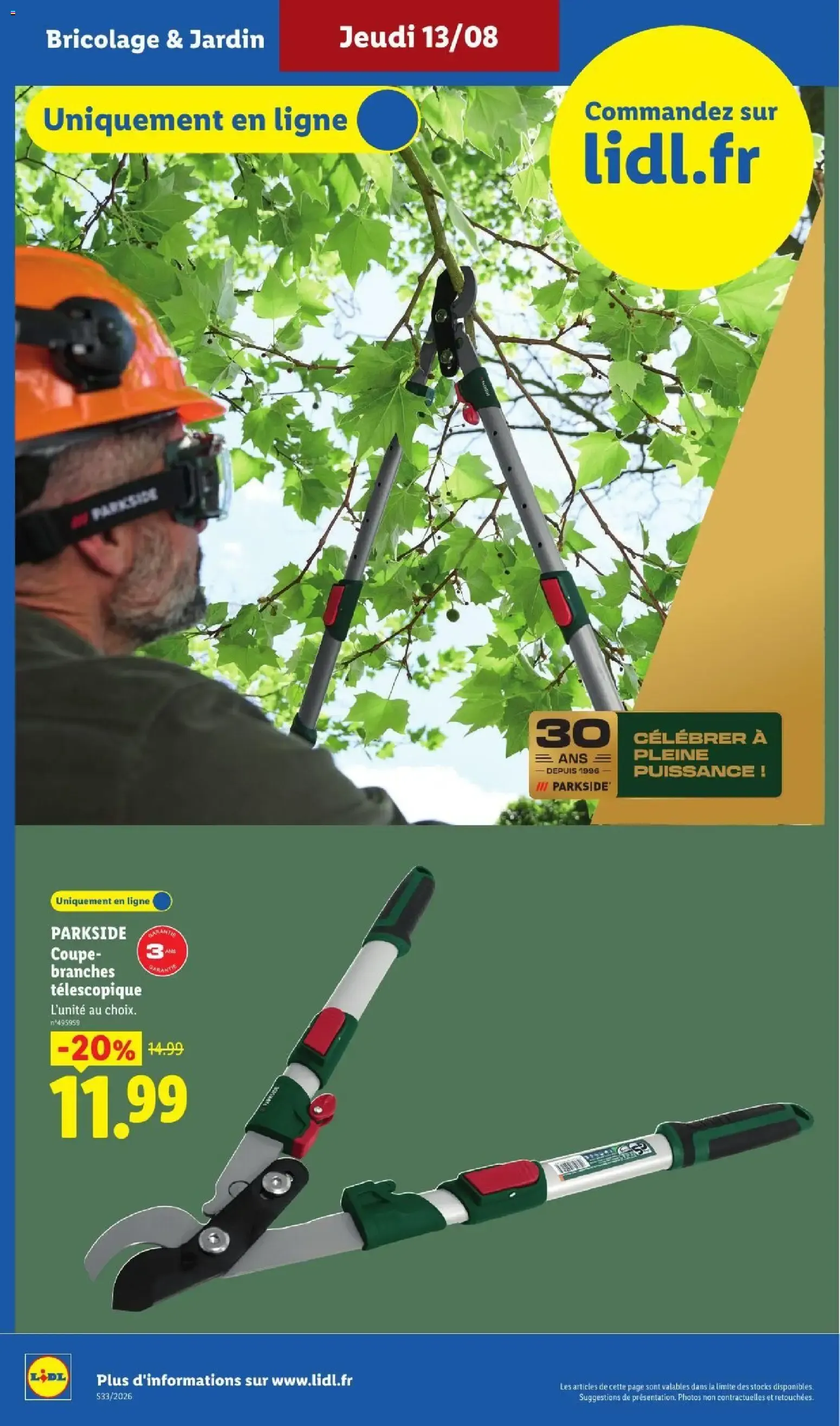 Catalogue LIDL du 13/08/2026 | Promo prospectus en ligne du 13 août au 19 août 2026 - Catalogue page 29