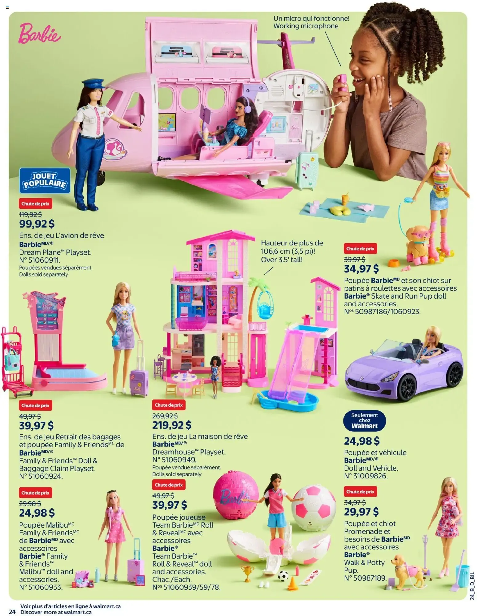 Walmart circulaire - Livret des jouets from Oct 15, 2026 > weekly specials & deals from October 15 to December 23 2026 - flyer page 33
