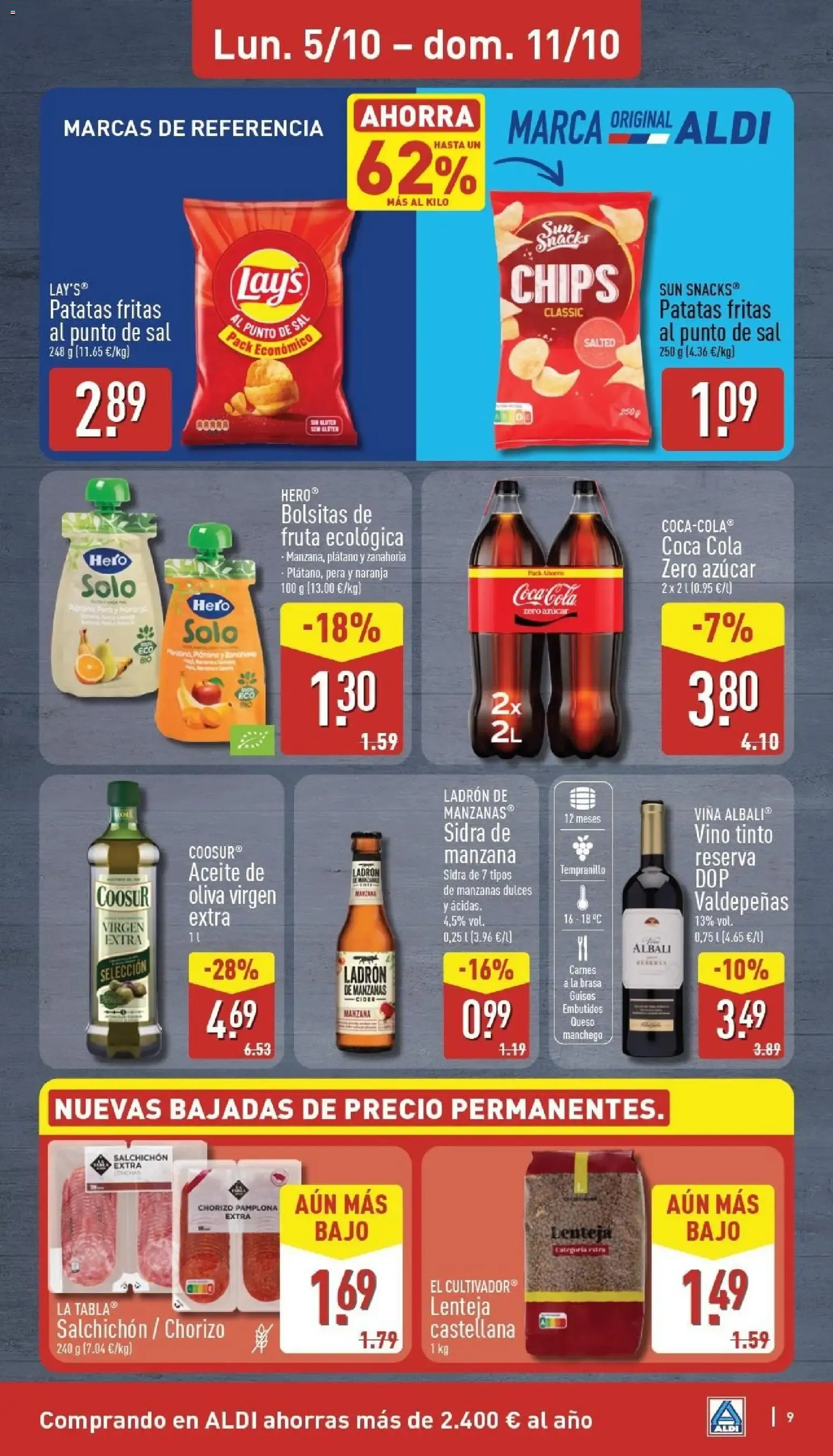 Catálogo de Folleto de ofertas Aldi 5 de octubre al 11 de octubre 2026 - Página 9