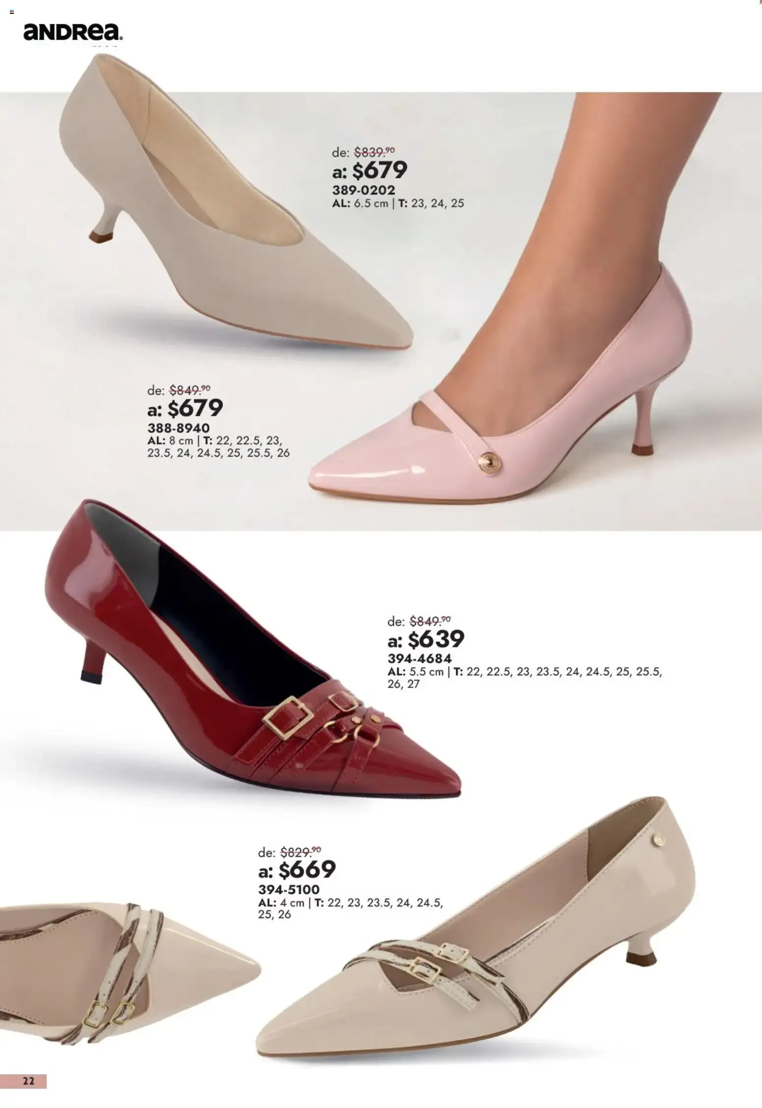 Catálogo de Andrea + Outlet Segundas Rebajas 13 de septiembre al 3 de octubre 2026 - Pagina 22