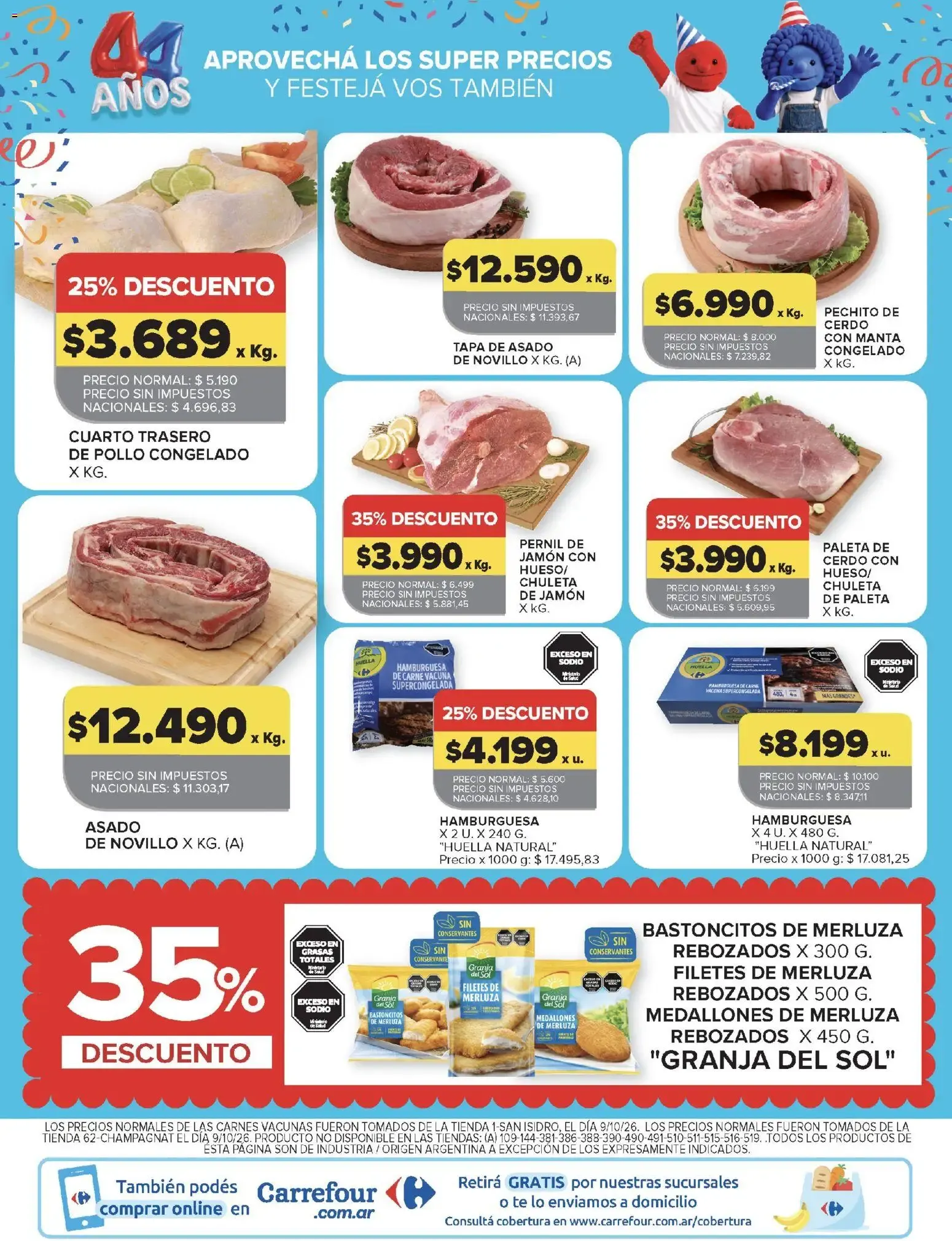 Ofertas de Carrefour: 3ra Semana de Festejos y 44 Años - Ofertas de Productos Carrefour 16 de octubre al 22 de octubre 2026 - Página 53 del catálogo