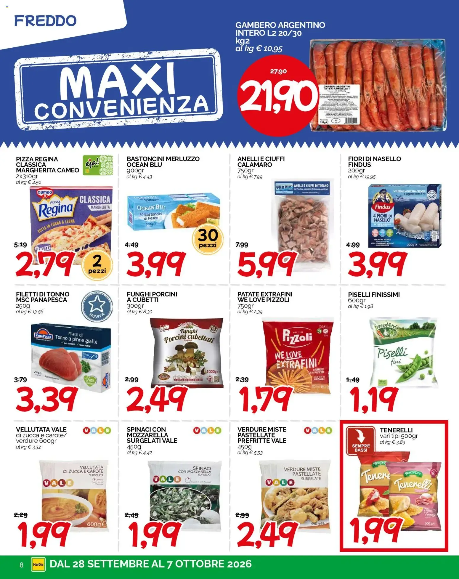 HarDis volantino dal 28/09/2026 - online Offerte da 28 settembre a 7 ottobre di 2026 - Pagina del volantino 8