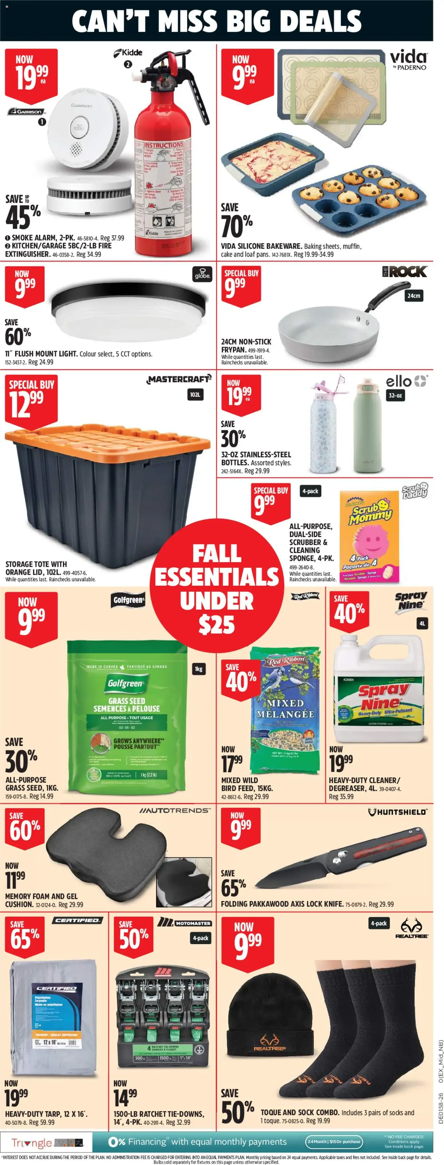 Canadian Tire flyer - Fall Big Red from Sep 17, 2026 > weekly specials & deals from September 17 to September 27 2026 - flyer page 10