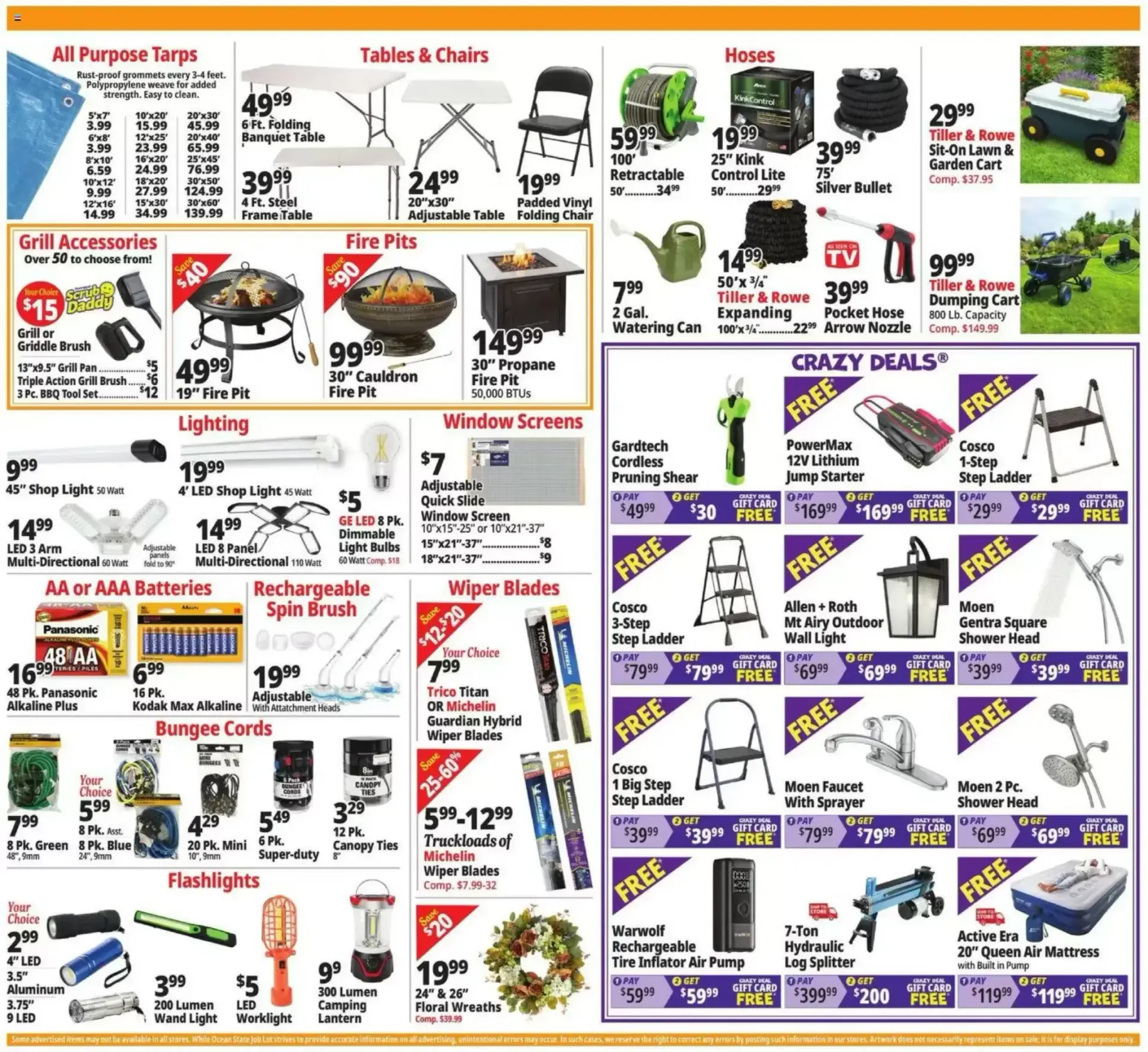 Weekly promotion Ocean State Job Lot flyer week 34 spanning from August 20 to August 26 2026 - Page 7 for Catalogue 365