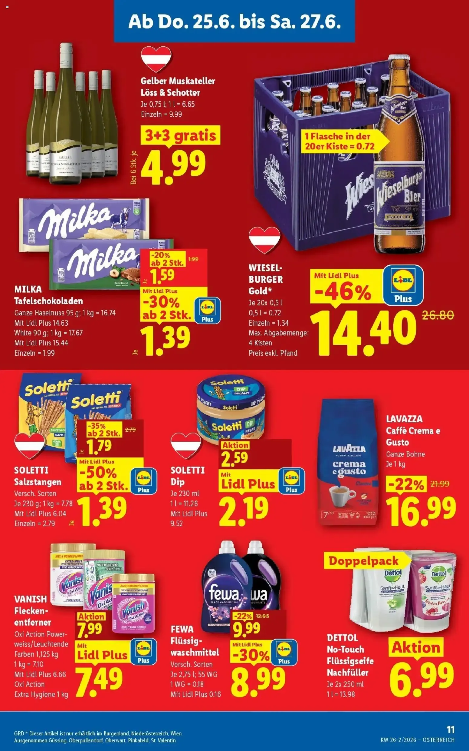 Lidl - Aktion von 25. Juni bis 27. Juni 2026 - Flugblätt seite  13
