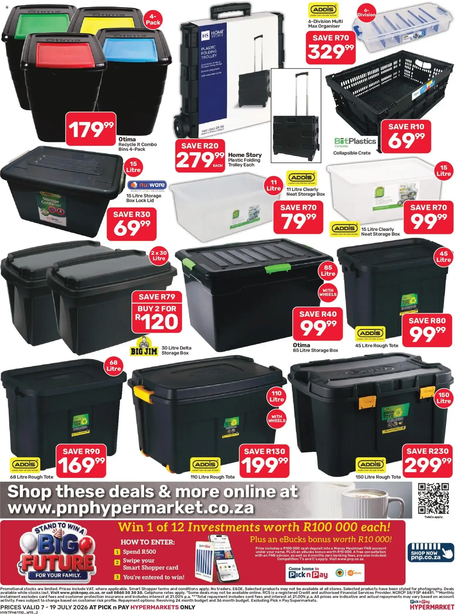Pick n Pay - Hypermarket Paint & Storage Specials (07/07/2026 - 19/07/2026) Online from 7 July to 19 July 2026 - Catalogue Page 2
