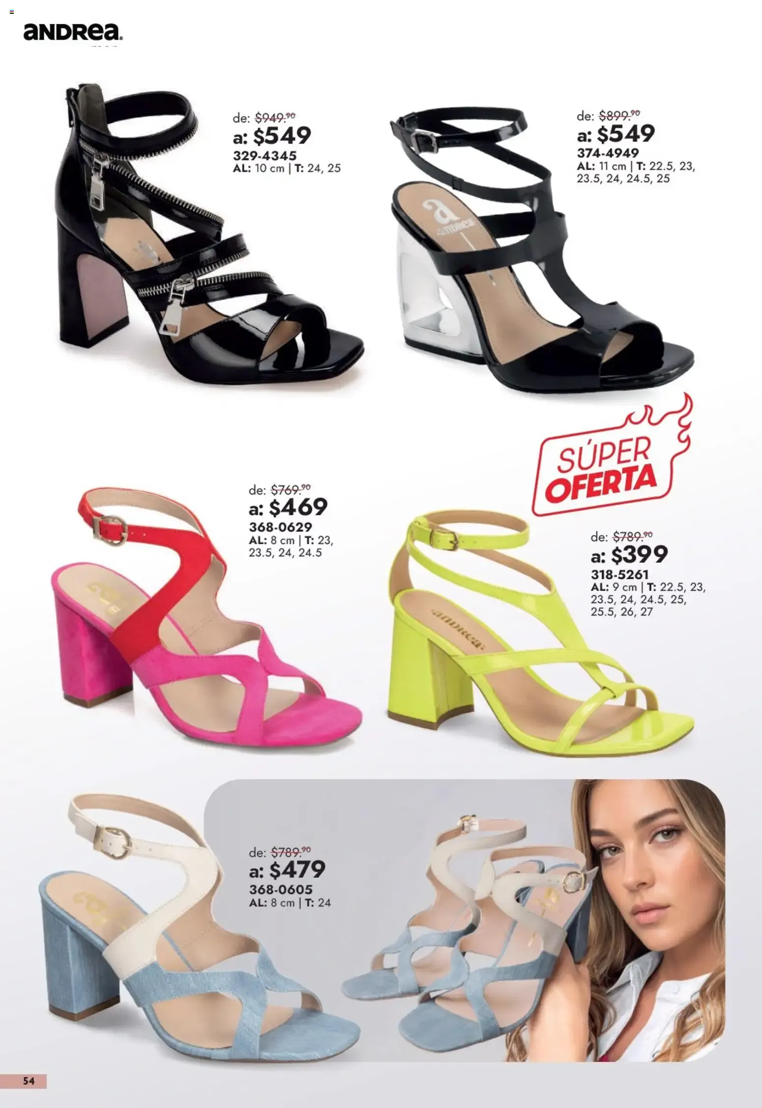 Catálogo de Andrea + Outlet Segundas Rebajas 13 de septiembre al 3 de octubre 2026 - Pagina 54