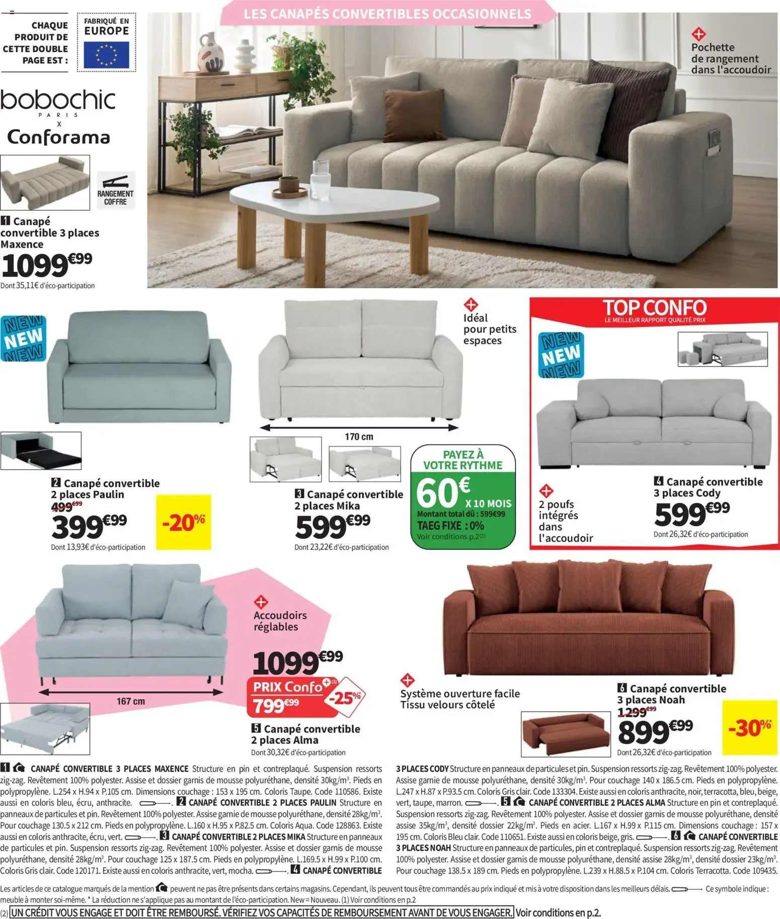 Conforama catalogue à partir du 09/06/2026 - promo en ligne du 9 juin au 6 juillet 2026 - Catalogue page 26